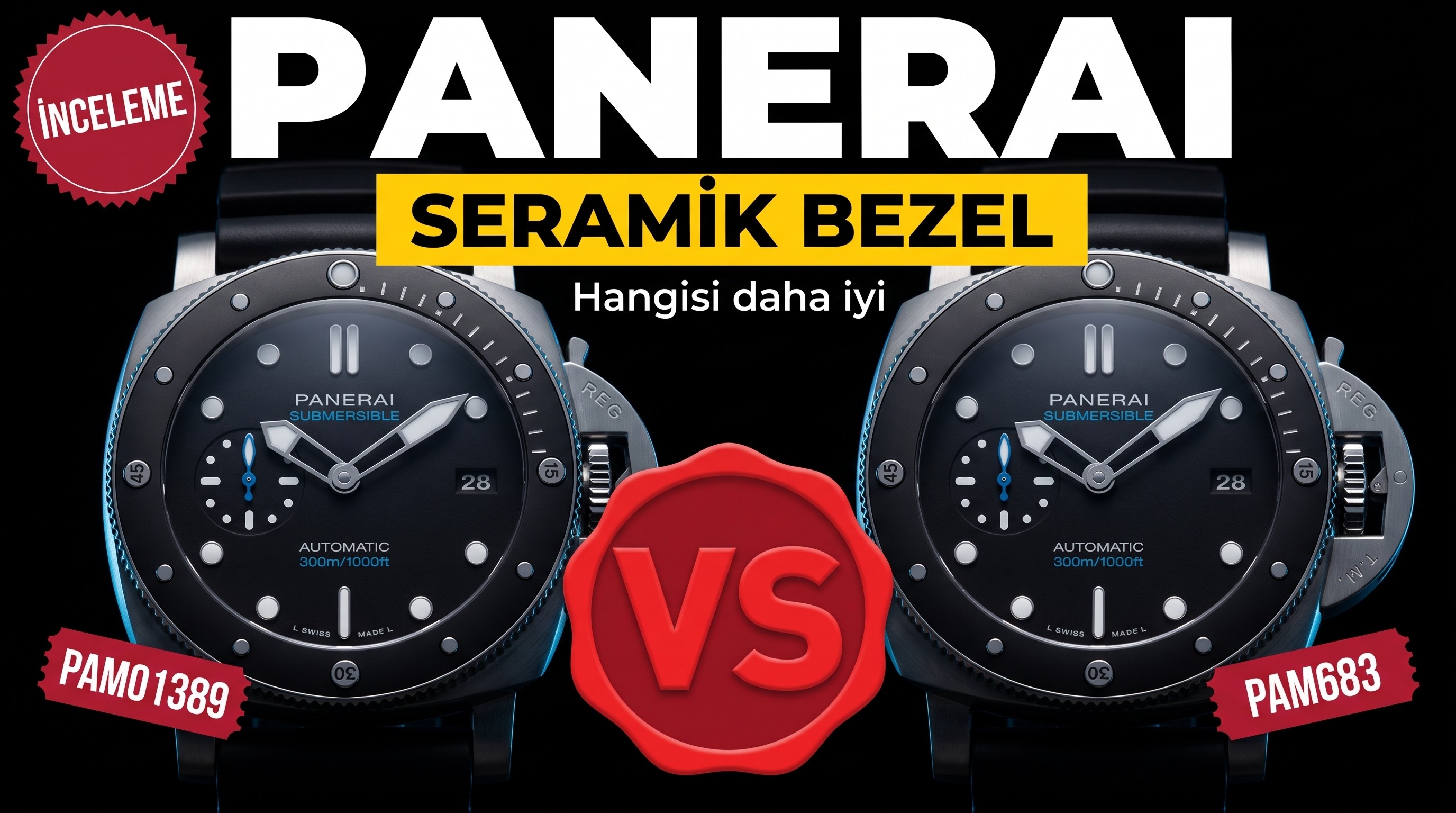 Pam01389Un Kucultulmus Versiyonu vs Panerai Pam6...
