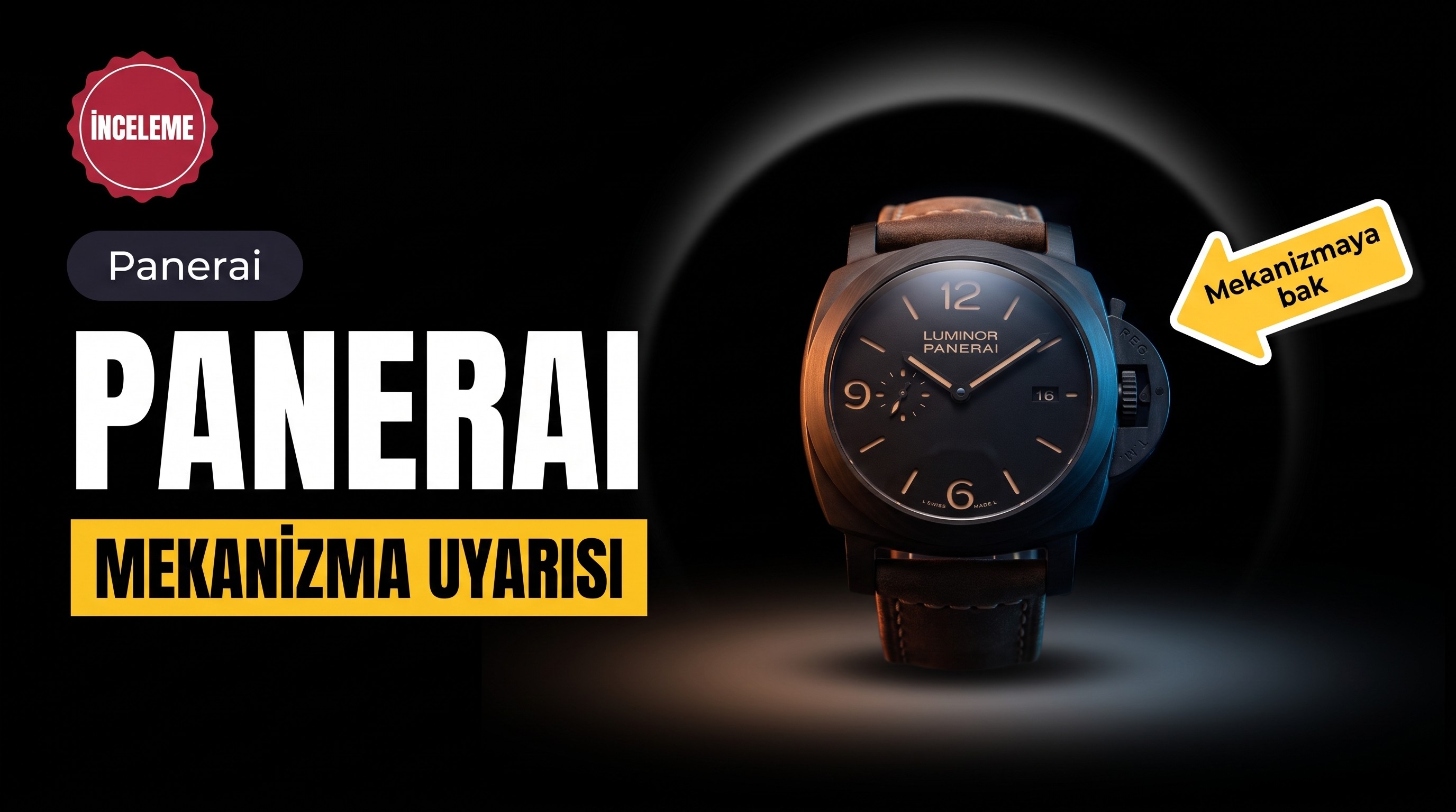 Panerai 441: Nanning mekanizmasından dönüştürülmüş tek kullanımlık mekanizma almamaya dikkat edin