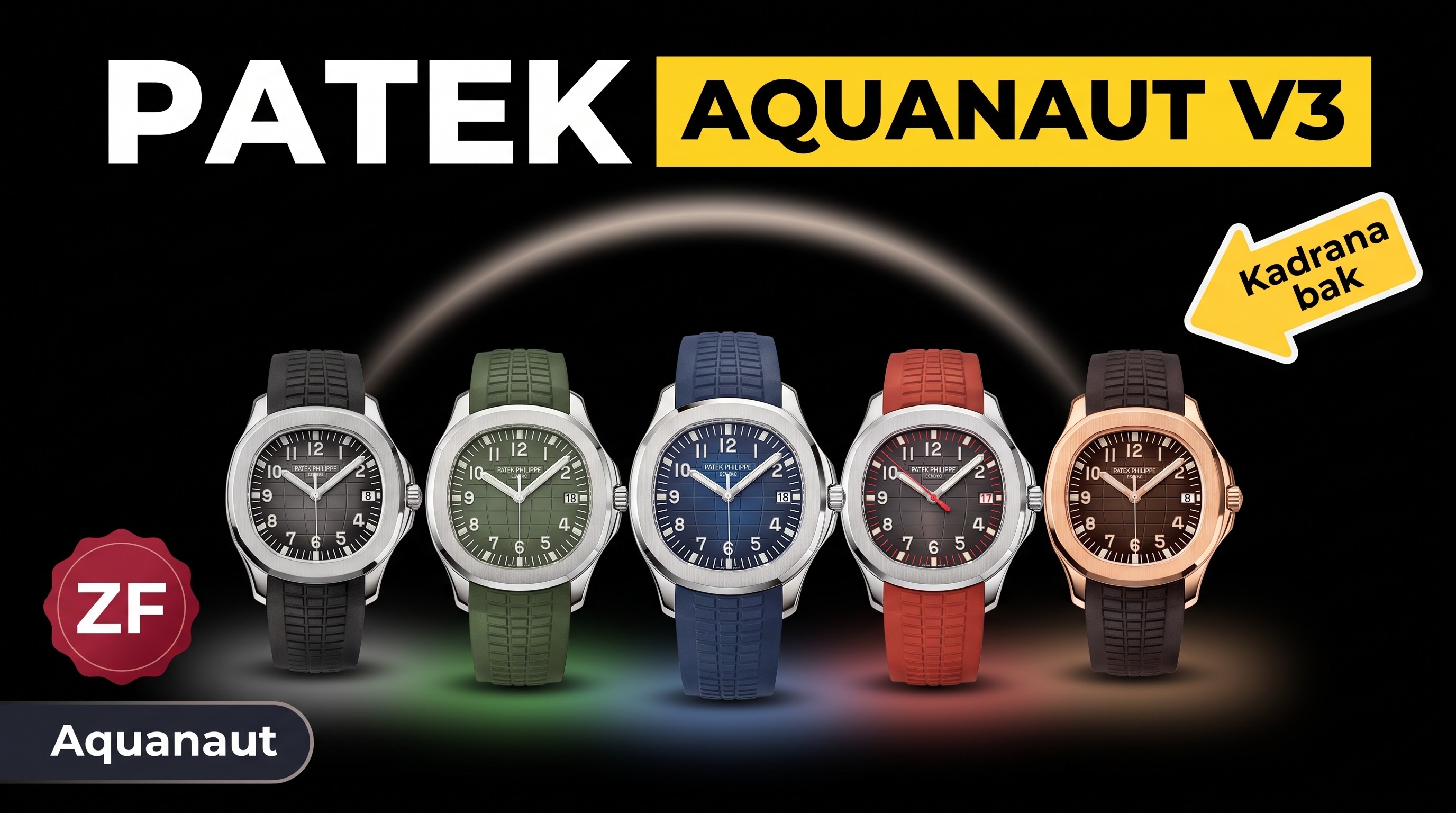 Patek Philippe Aquanaut ZF Factory İncelemesi