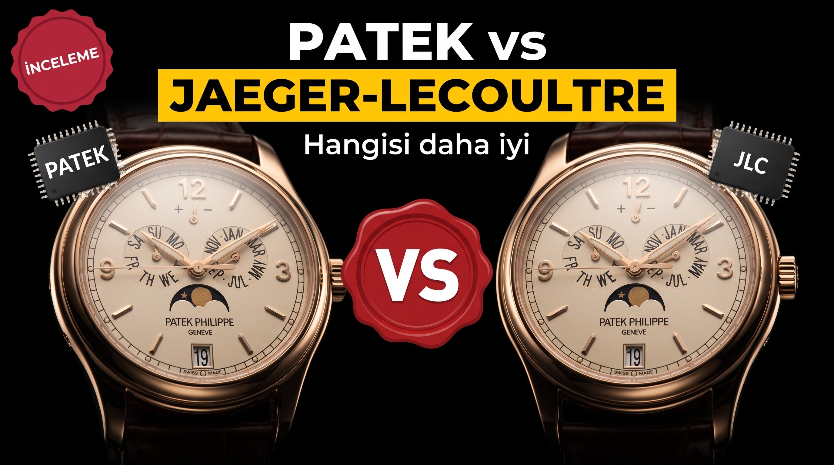 Patek Philippe vs Jaeger Lecoultre Karşılaştırması