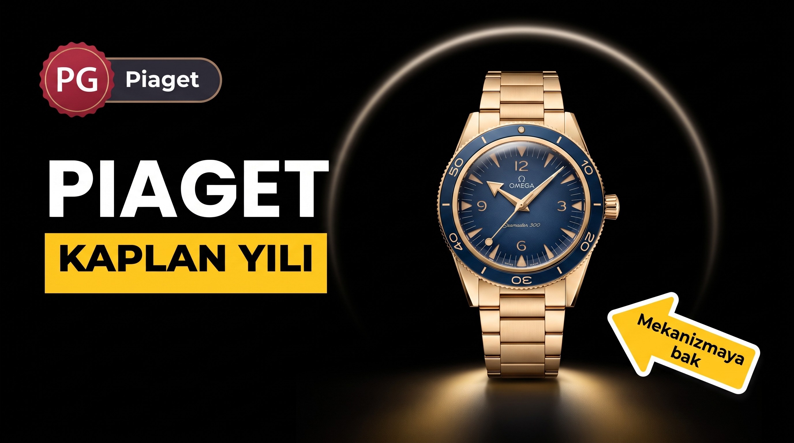 PG Factory Piaget 2022 (Kaplan Gücü) Kaplan Yılı Kol Saati