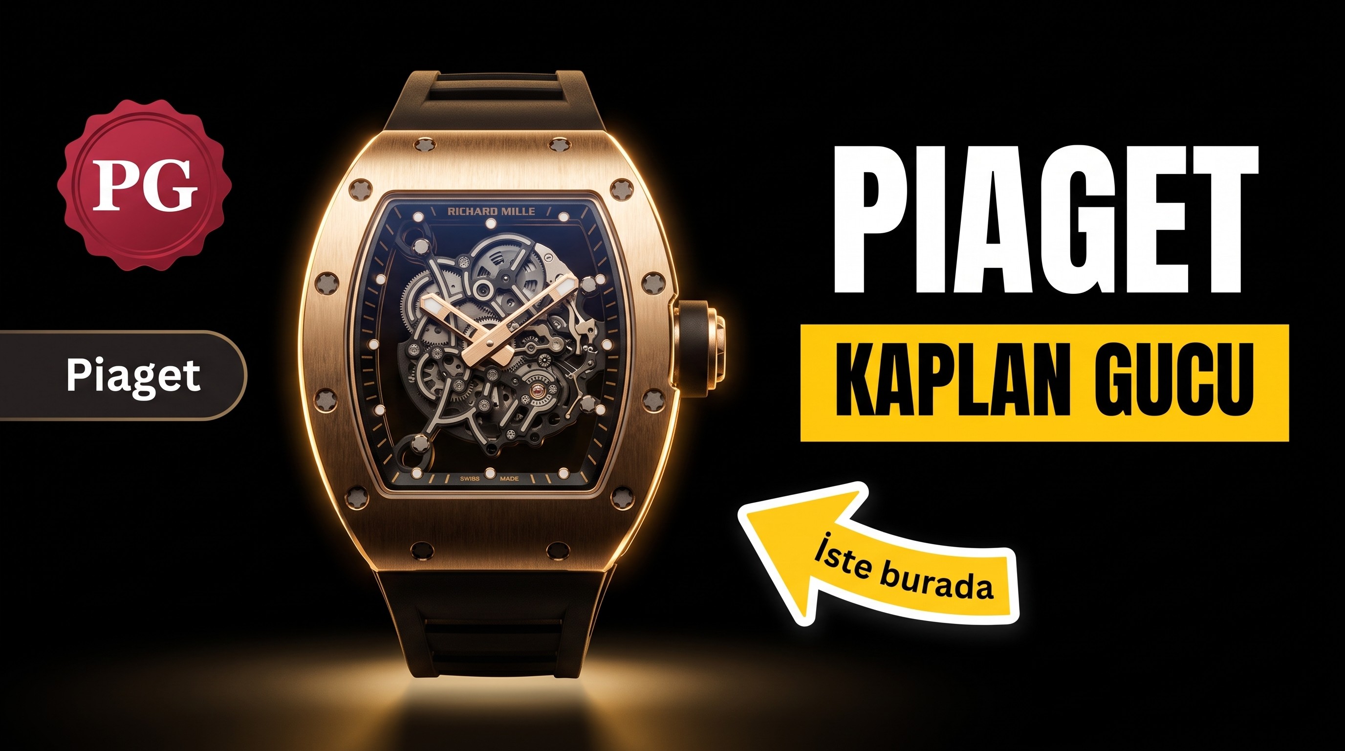 PG Factory Piaget 2022 (Kaplan Gücü) Kaplan Yılı Kol Saati No.2