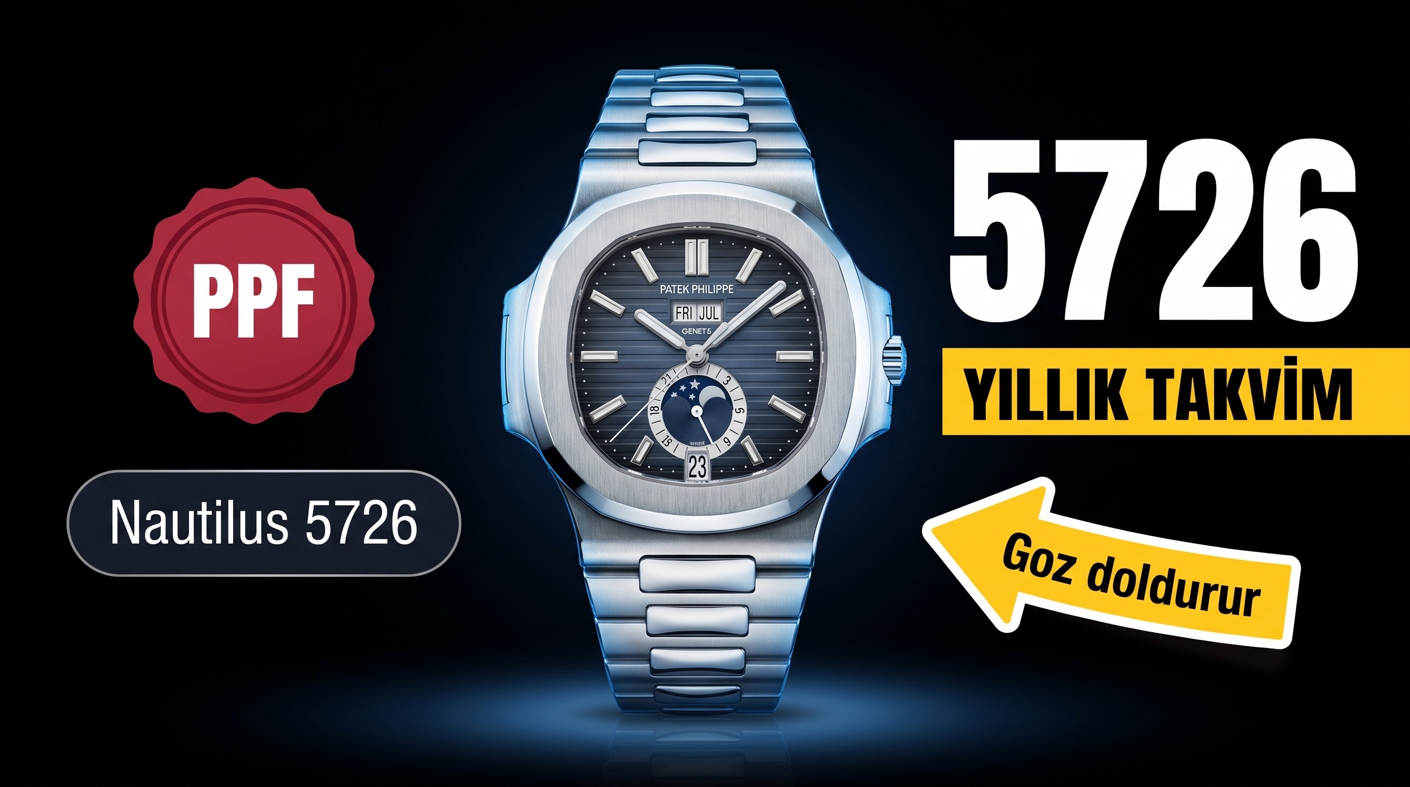 Patek Philippe Nautilus 5726 PPF Factory İncelemesi