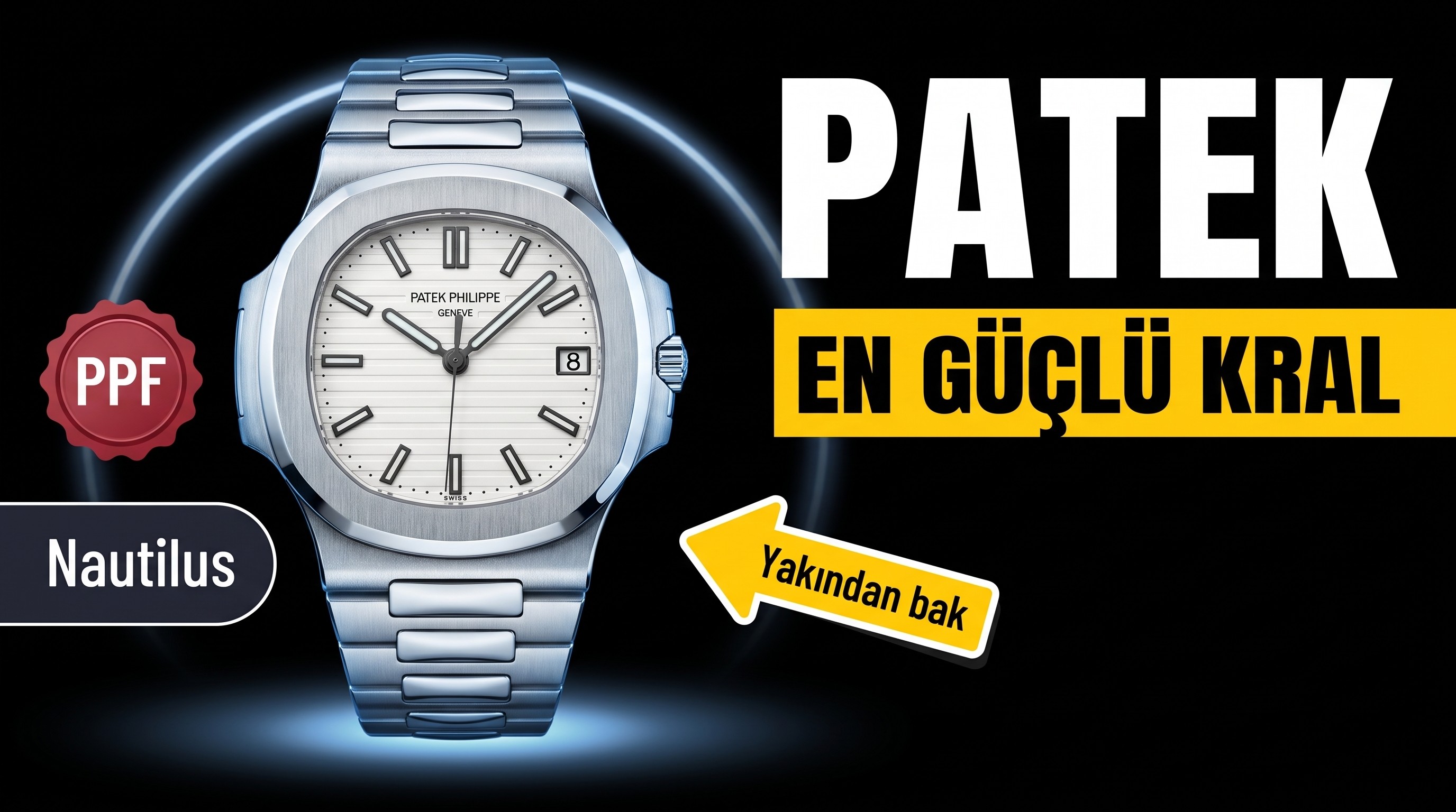 PPF Factory Patek Philippe Nautilus: En güçlü kral PF ve MKS'i kusursuzca geçebilir mi?