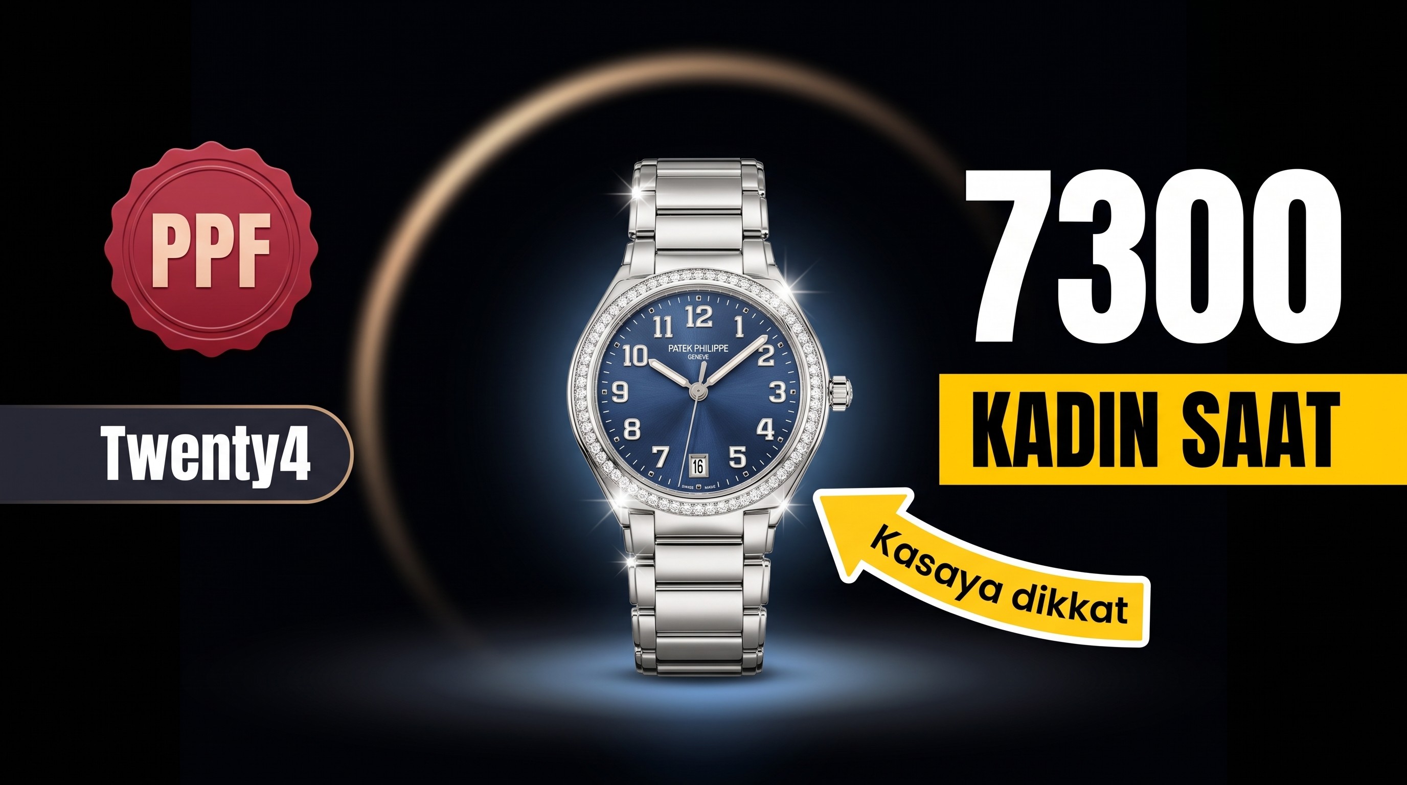 PPF Factory Patek Philippe Twenty~4 serisi 7300 göz kamaştıran çıkışıyla geldi