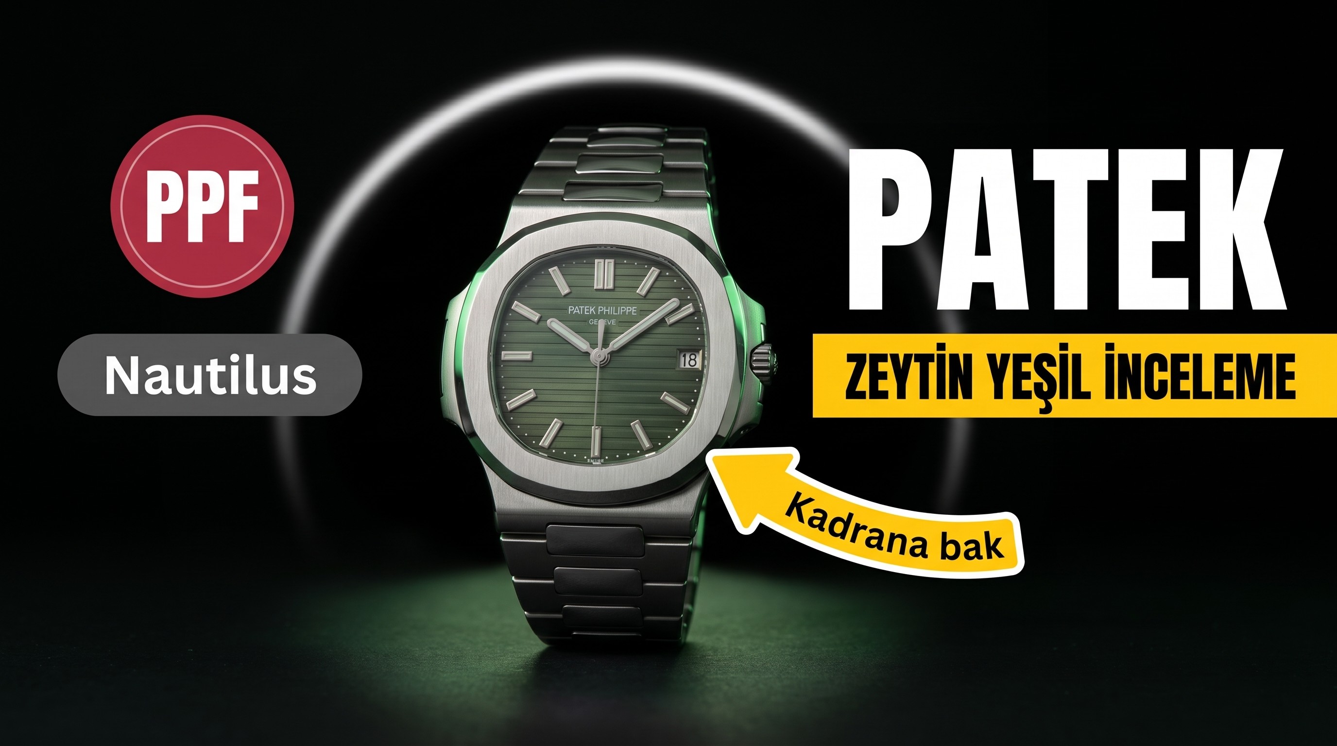 PPF Factory Patek Philippe Zeytin Yeşili Nautilus İncelemesi