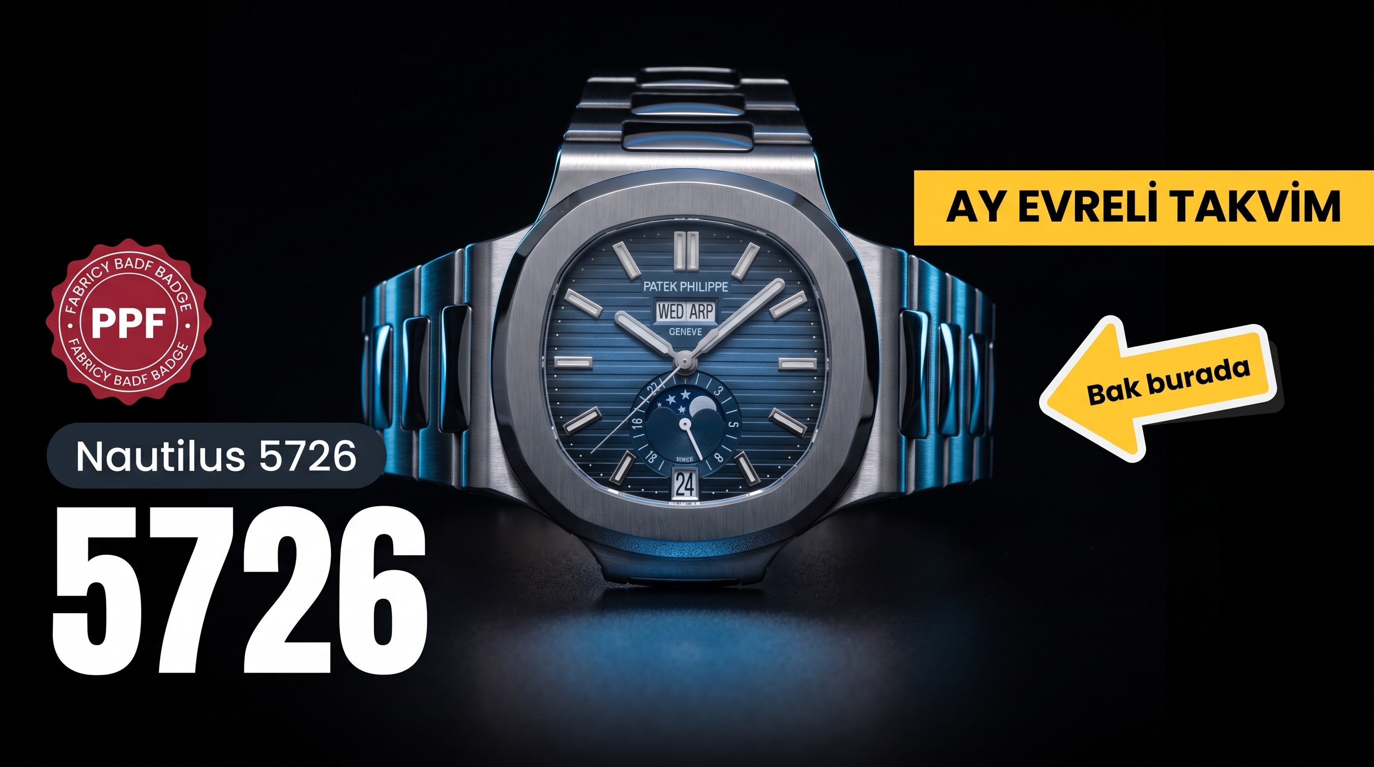 Patek Philippe Nautilus 5726 PPF Factory İncelemesi