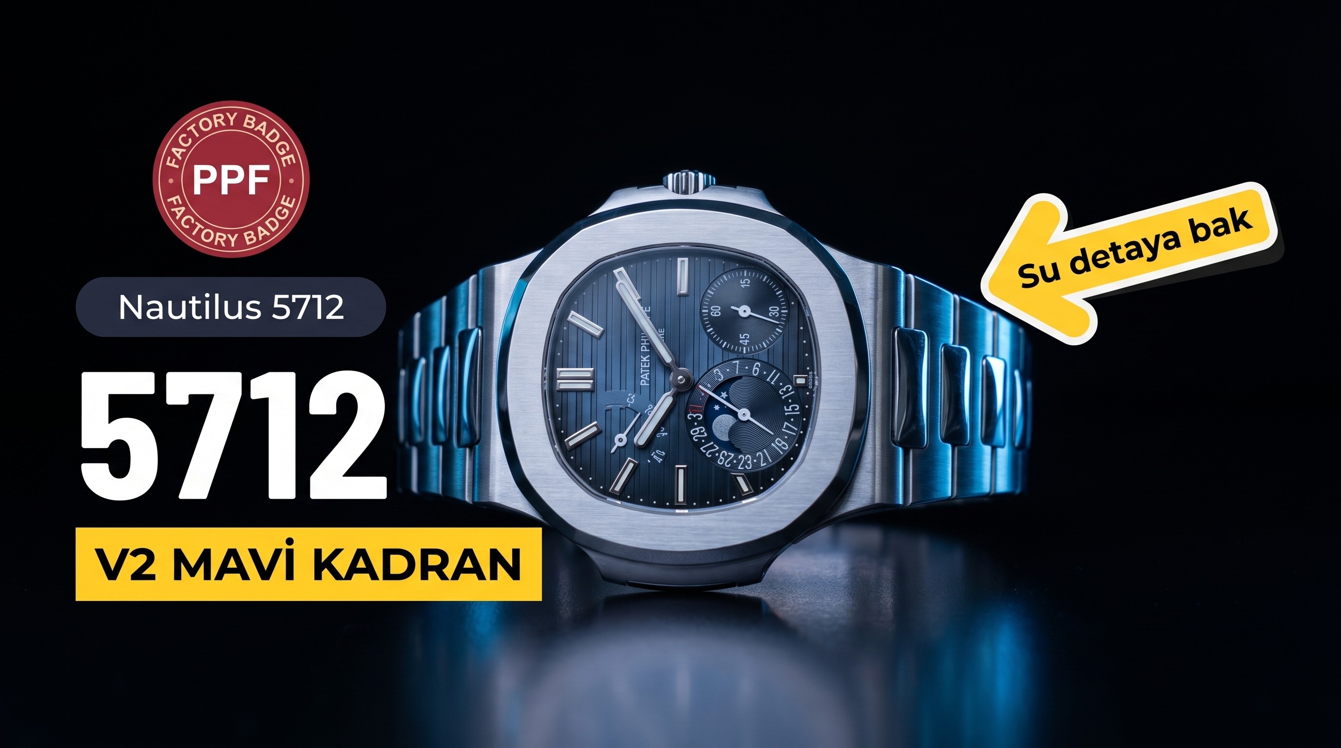 PPF V2 Nautilus 5712 Piyasaya Çıktı