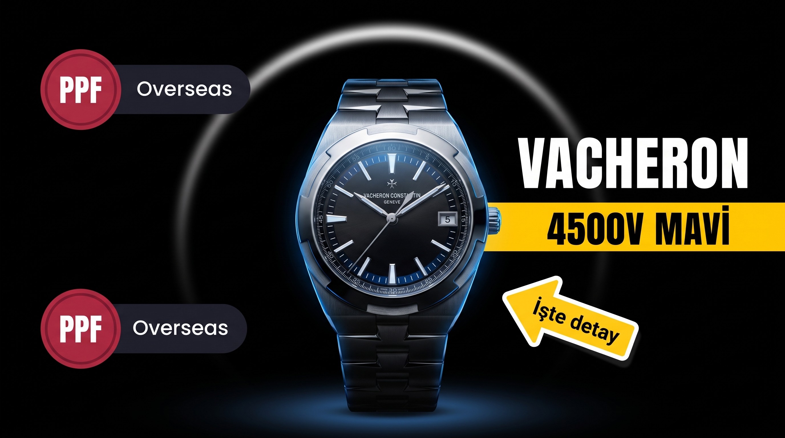 PPF VC Vacheron Constantin Overseas 4500V Serisi