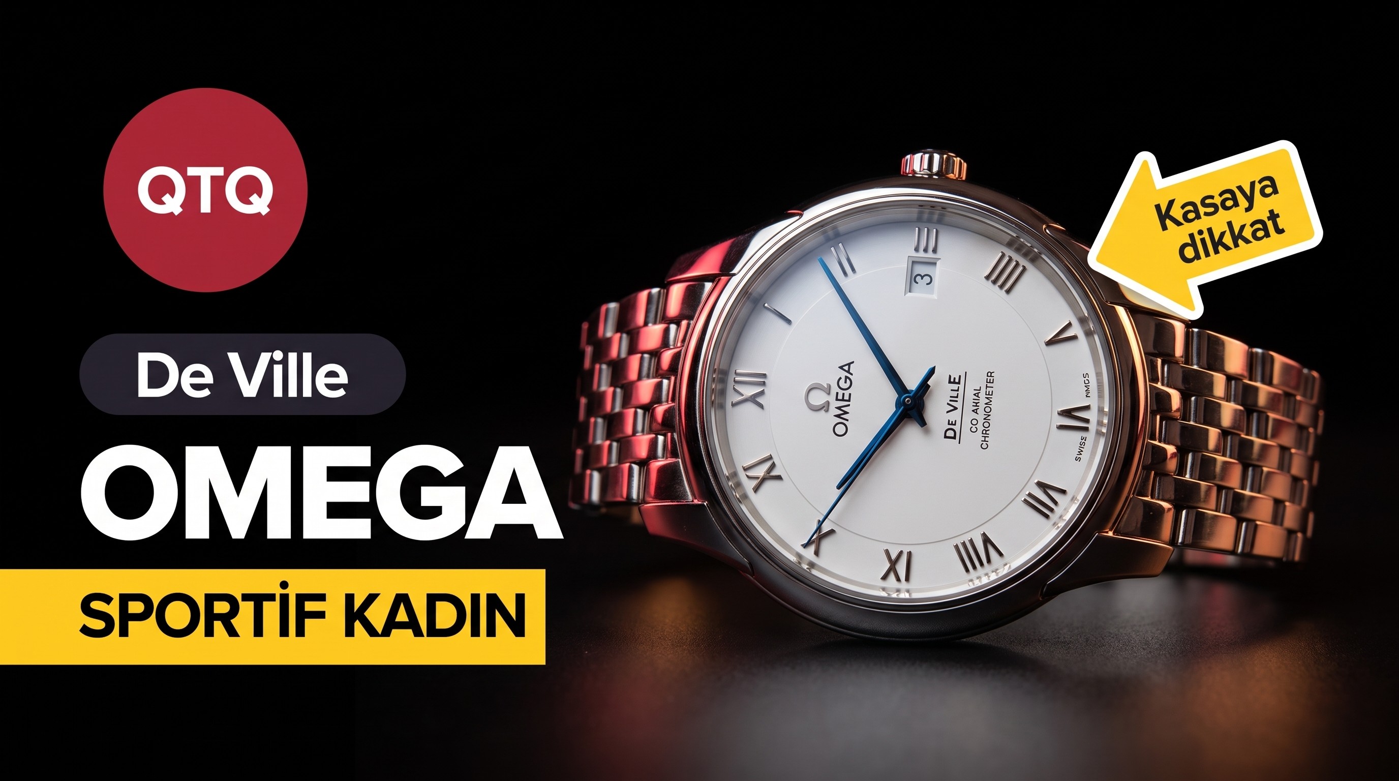 QTQ Factory Omega De Ville kadın kol saati V2 yükseltilmiş versiyon