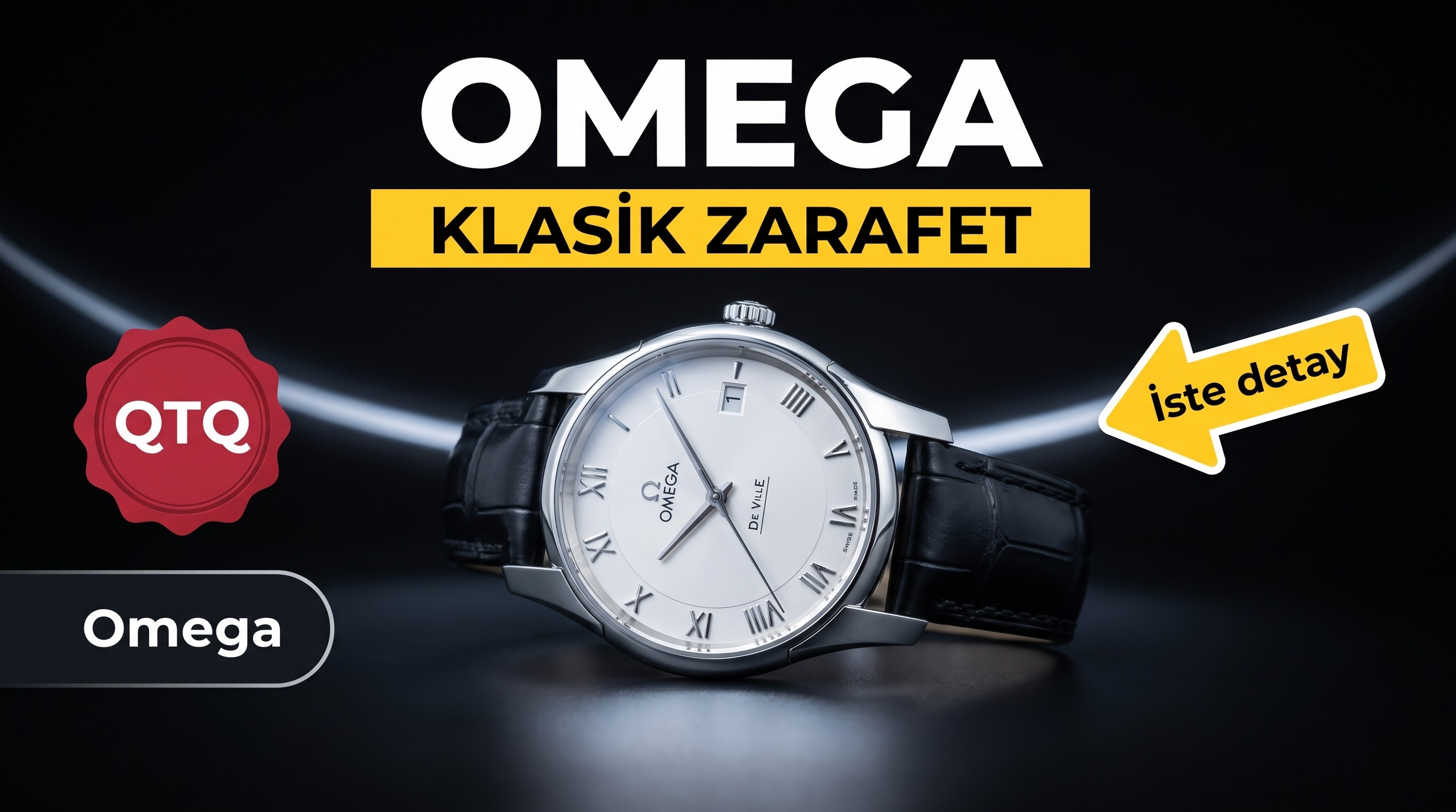 QTQ Factory Omega De Ville Kadın Kol Saati V2 Yükseltilmiş Versiyon