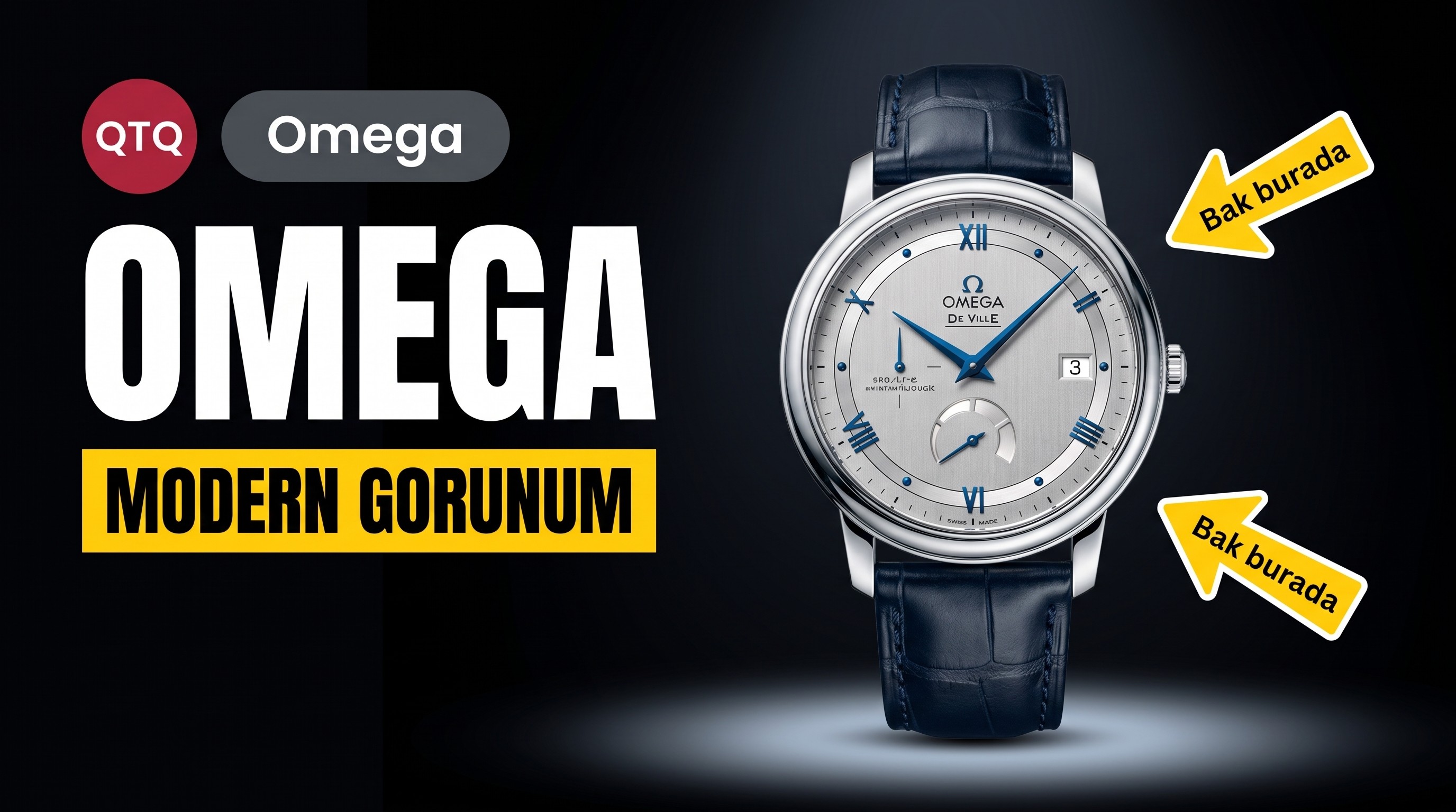 QTQ Factory Omega De Ville kadın kol saati V2 yükseltilmiş versiyon