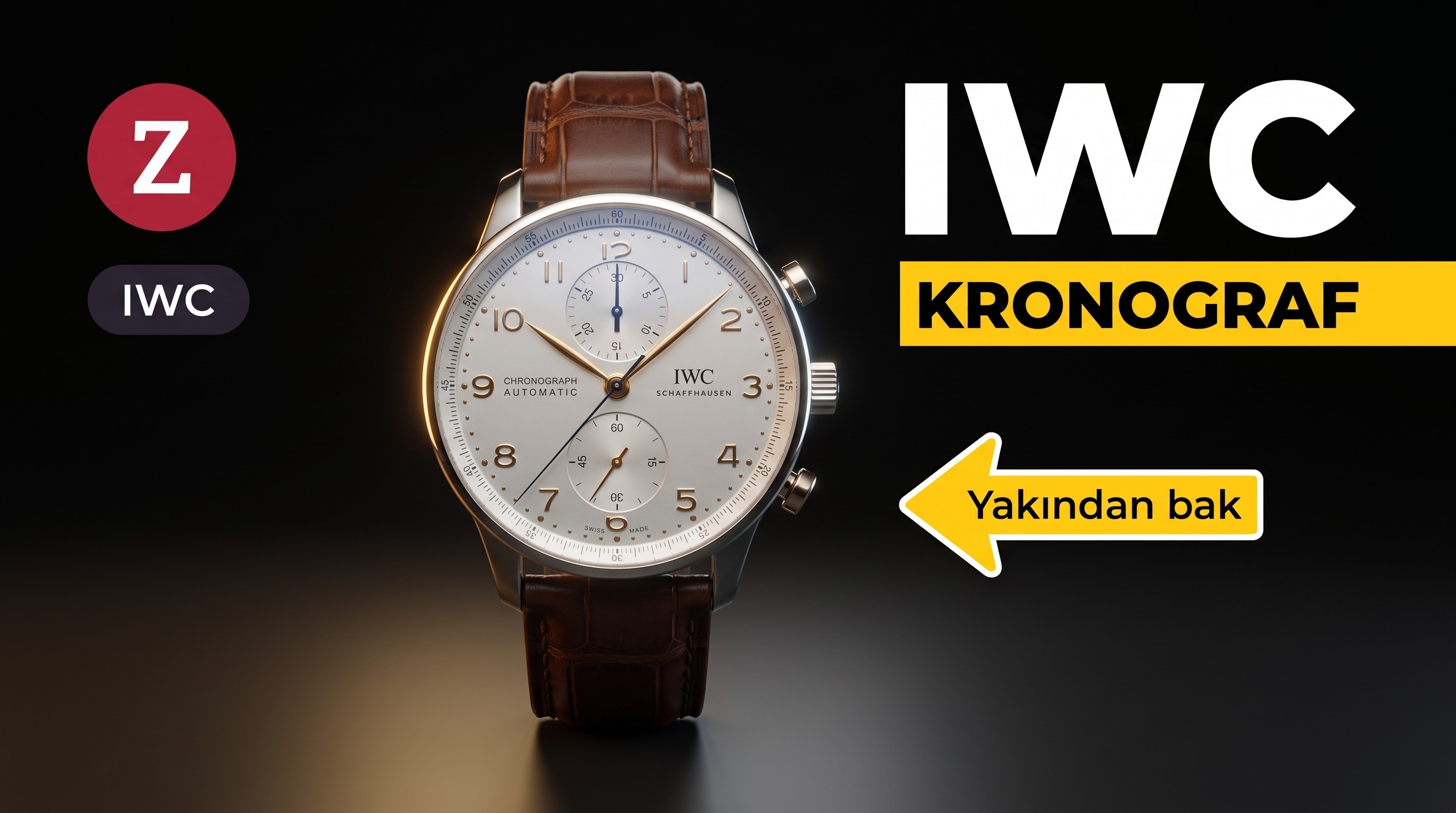 Replica IWC Portuguese Chronograph IW371445 Z Factory V6 Edition