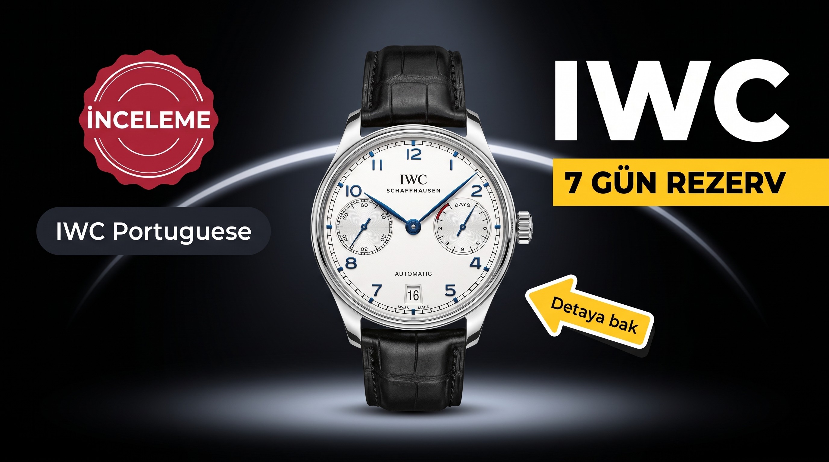 Replika IWC Portuguese 7 Days IW500705 V2S İncelemesi