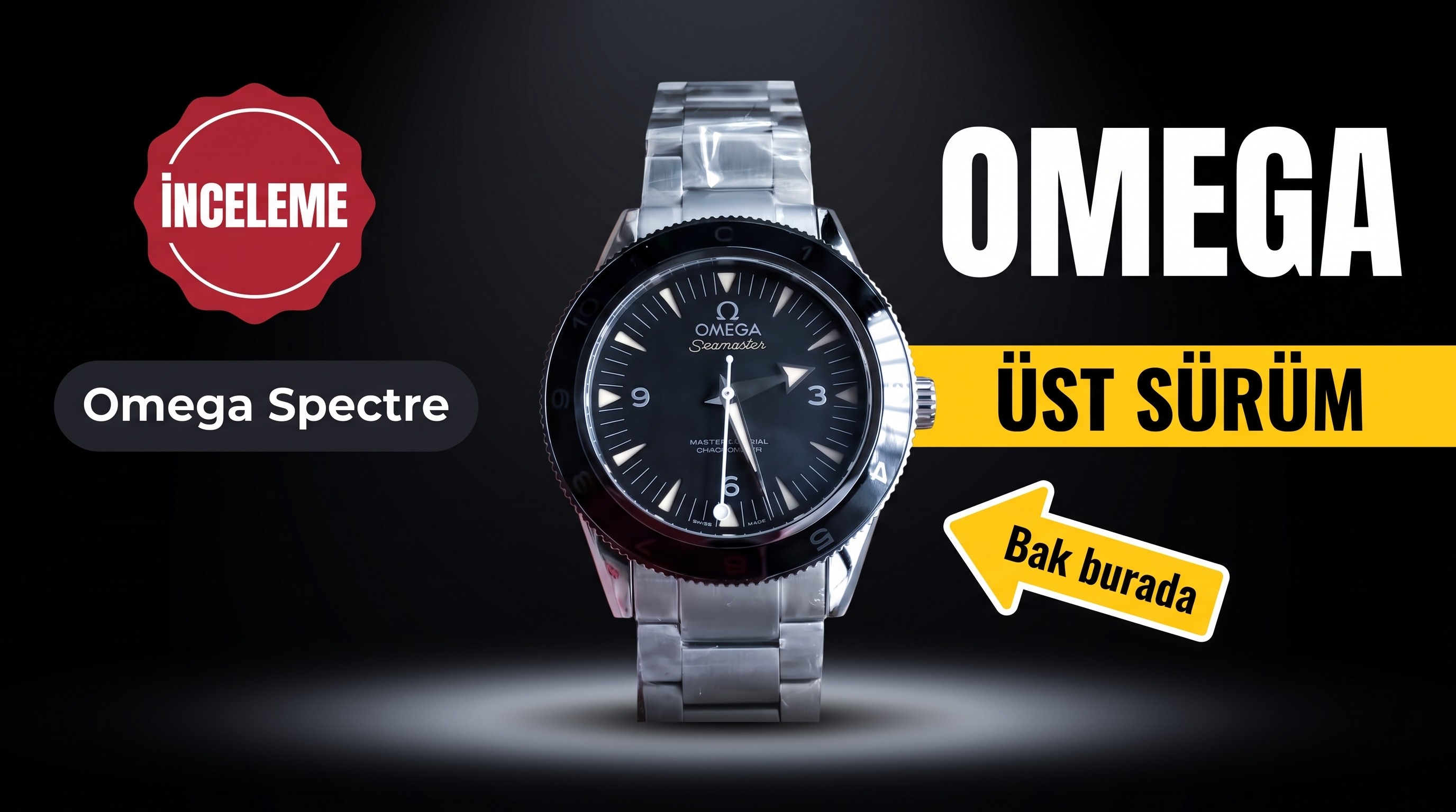 Replika Omega Spectre 007 Limited Edition'ın En Üst Sürümü Nihayet Piyasaya Çıktı