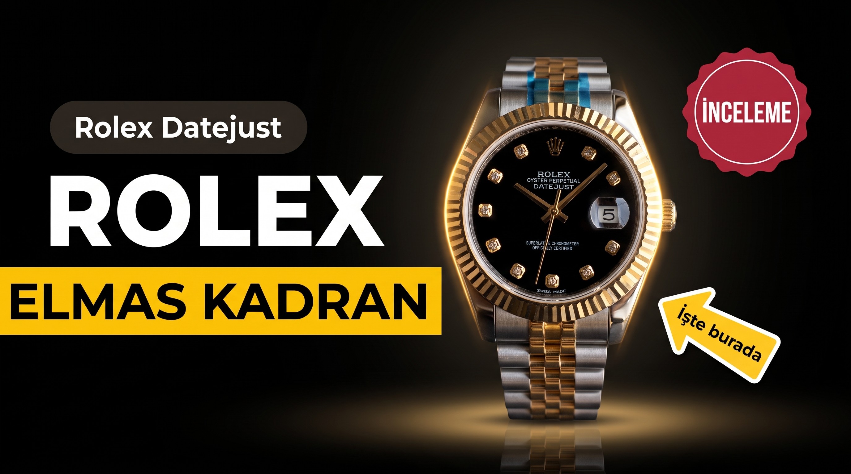 Rolex Datejust Replika Saat İncelemesi