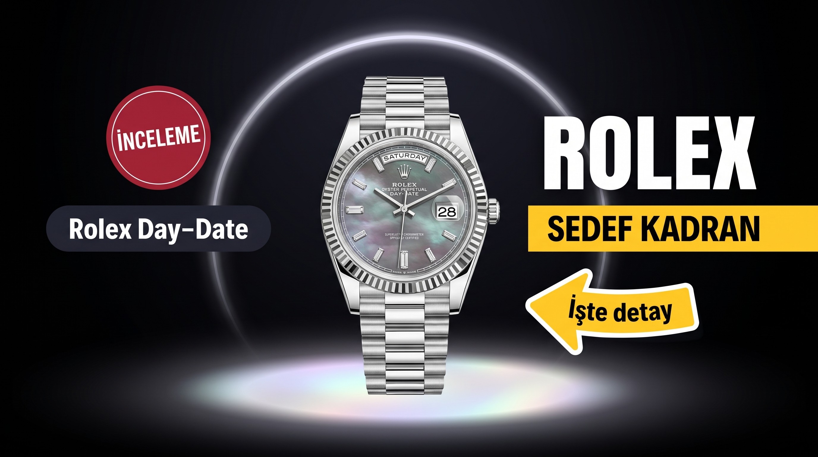 Replika Rolex Day-Date 40 mm MOP