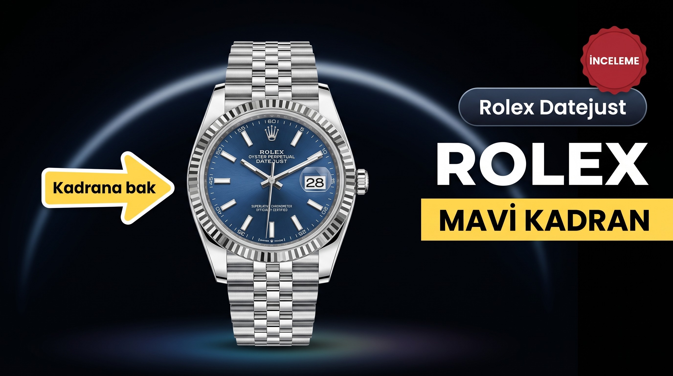 Rolex Datejust Replika Saat İncelemesi