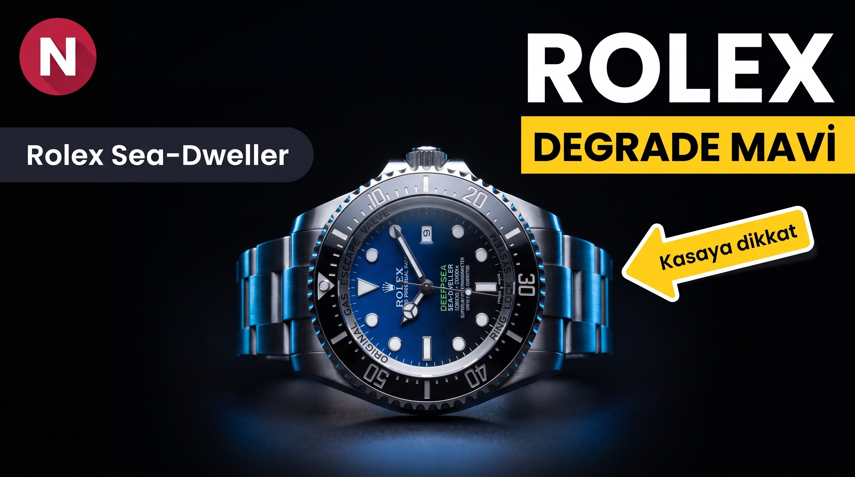 Rolex Sea-Dweller 126660 Noob Factory İncelemesi
