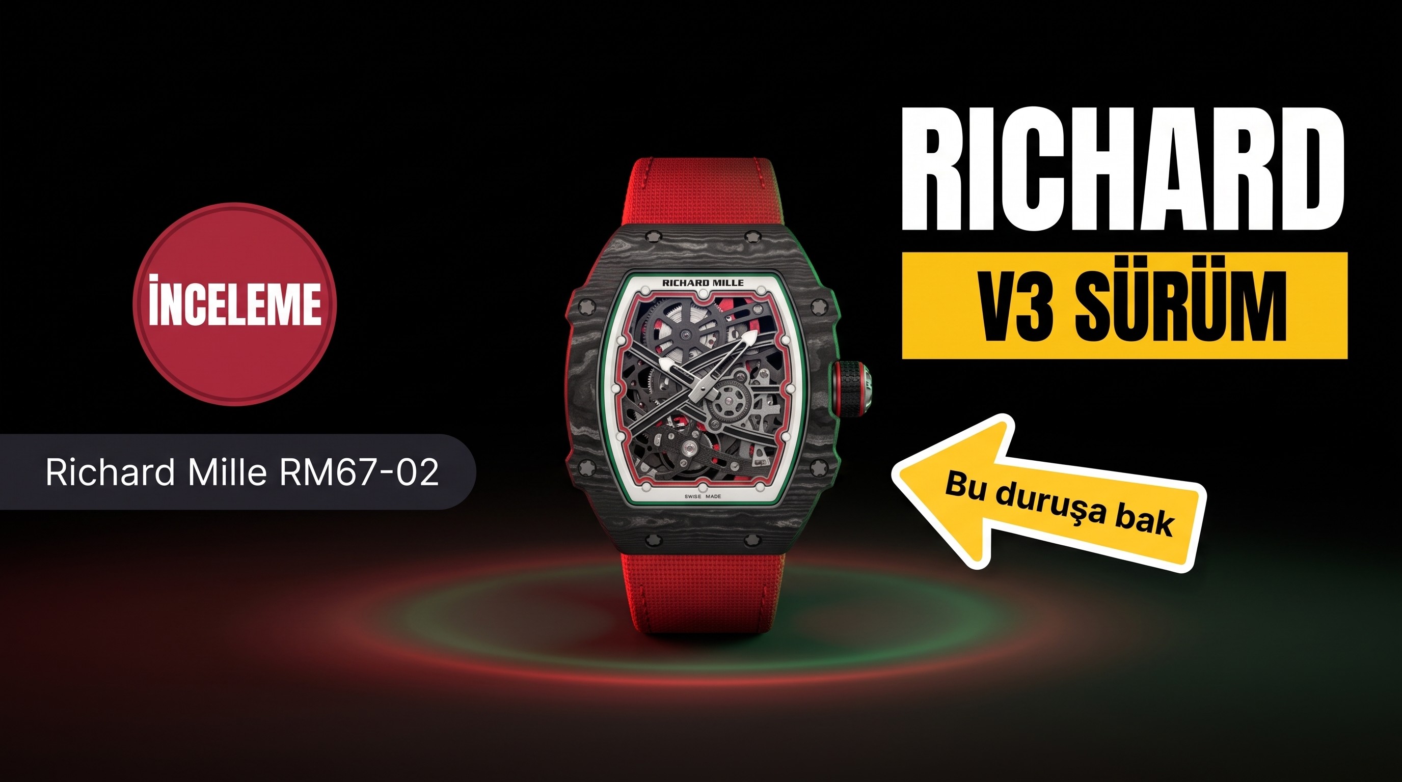 Richard Mille RM67 RM67-02 İncelemesi