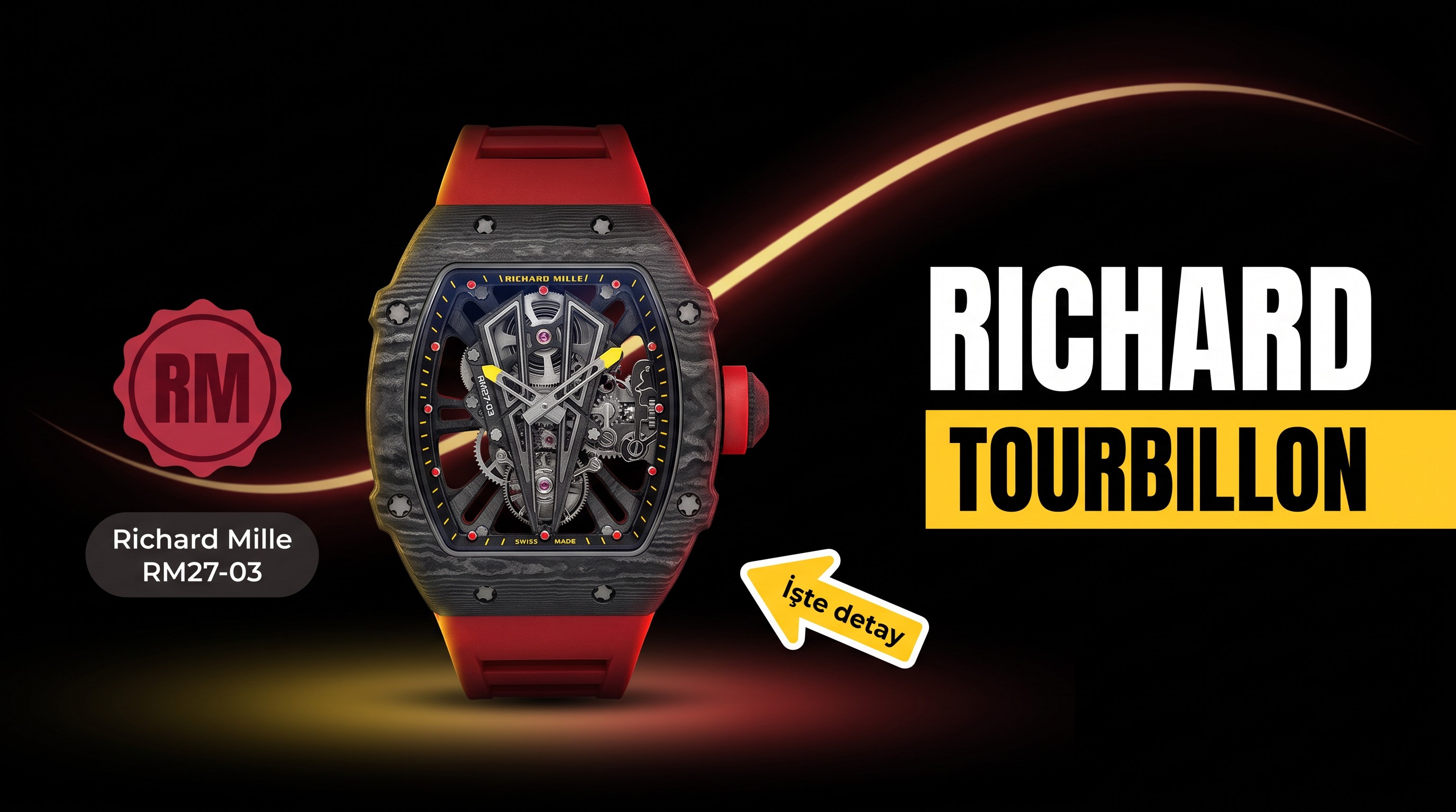 Richard Mille RM035 RM27-03 JB Factory İncelemesi
