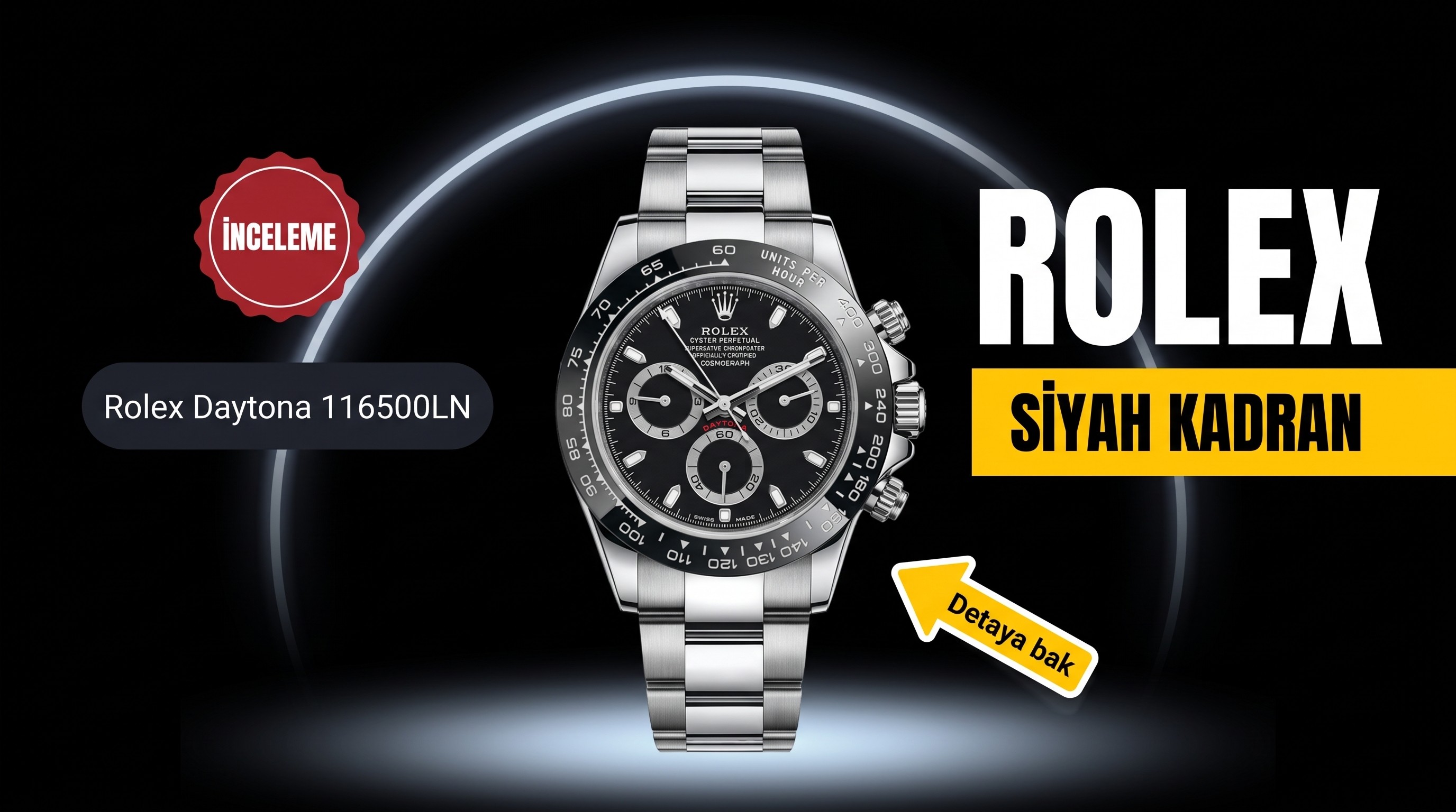 Rolex Daytona 116500LN İncelemesi