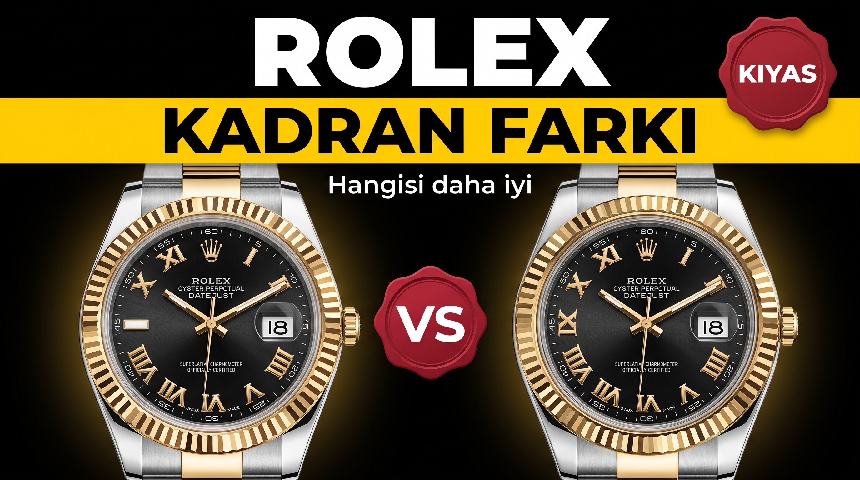 Rolex Datejust 2 vs Datejust 41 Mm Karşılaştırması