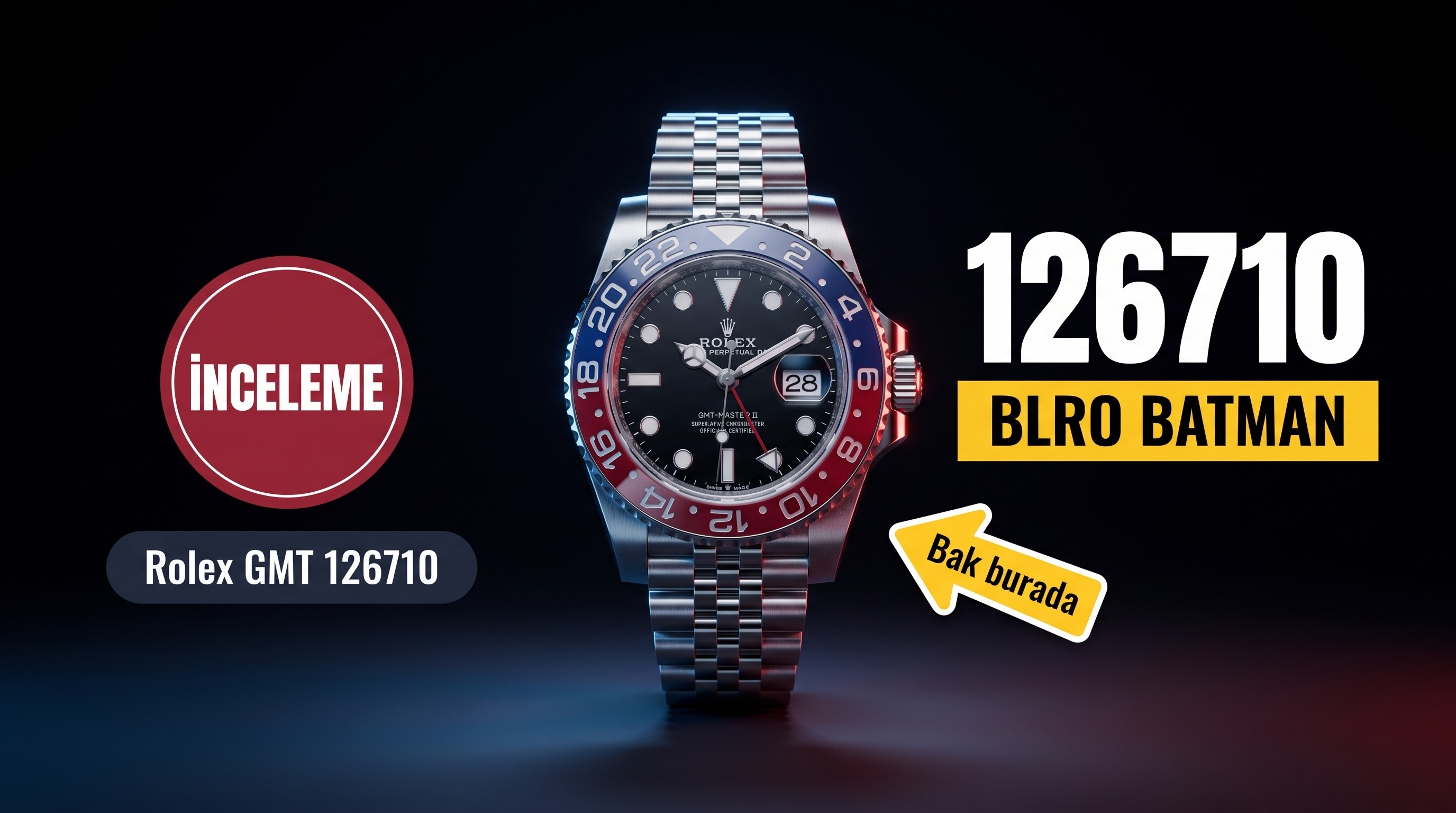 Rolex GMT-Master II 126710 VS Factory İncelemesi