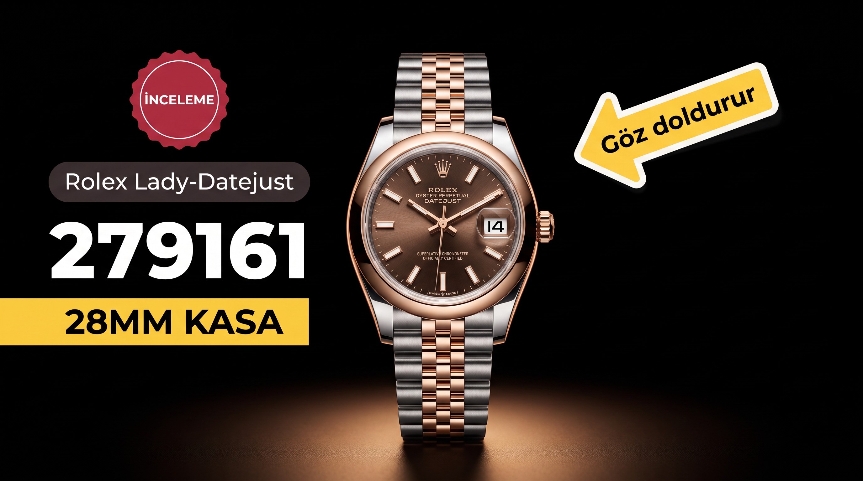Rolex Datejust 279161 İncelemesi