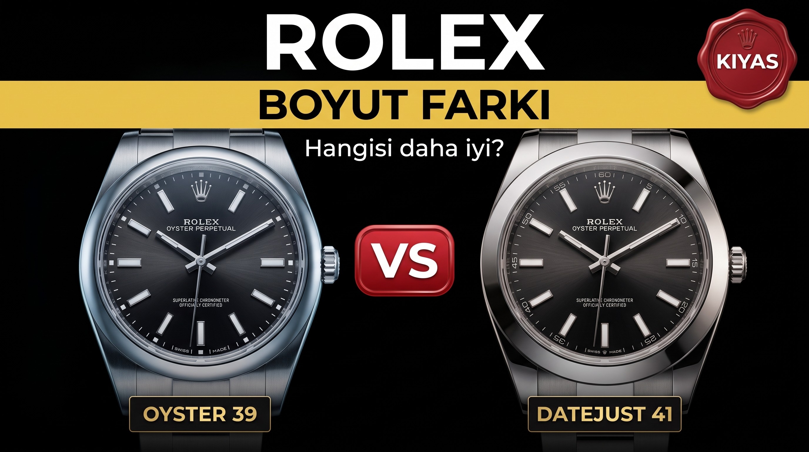 Rolex Oyster Perpetual 39Mm vs Rolex Datejust 41...
