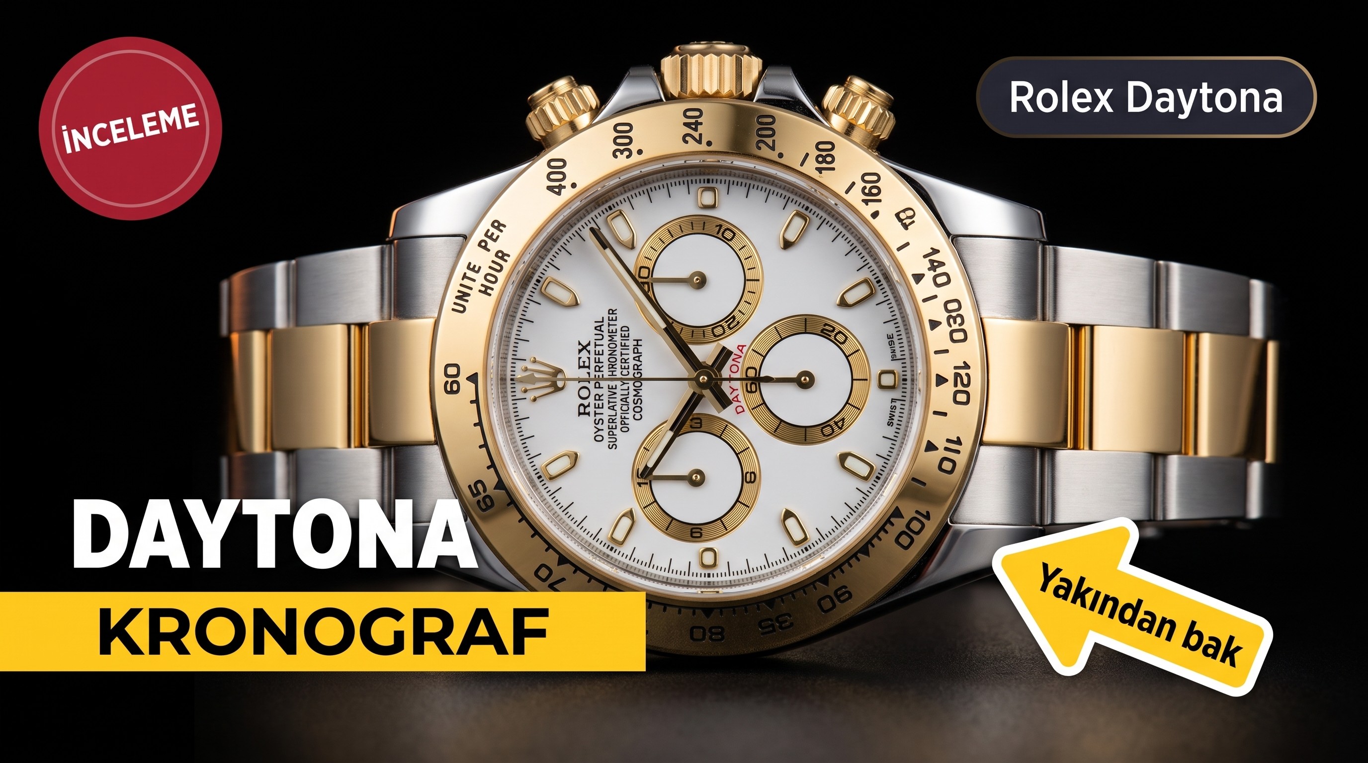 Rolex Daytona Replika Saat İncelemesi