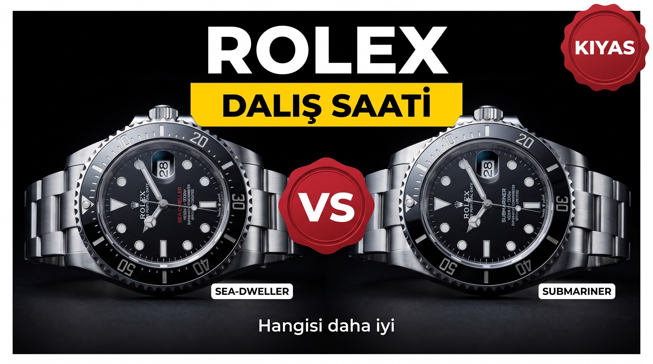 Rolex Sea Dweller vs Rolex Submariner Hangi Dali...