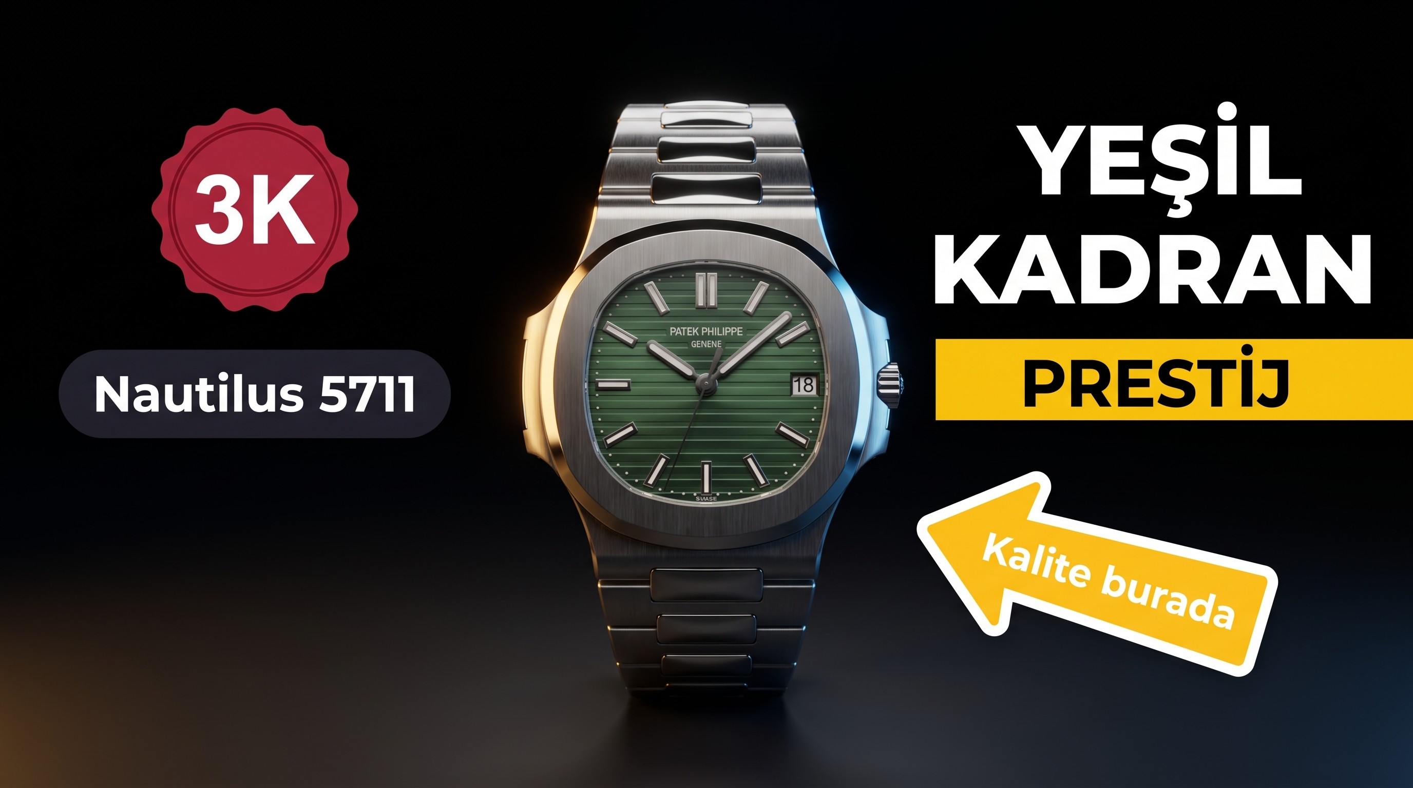 Patek Philippe Nautilus 5711 3K Factory İncelemesi