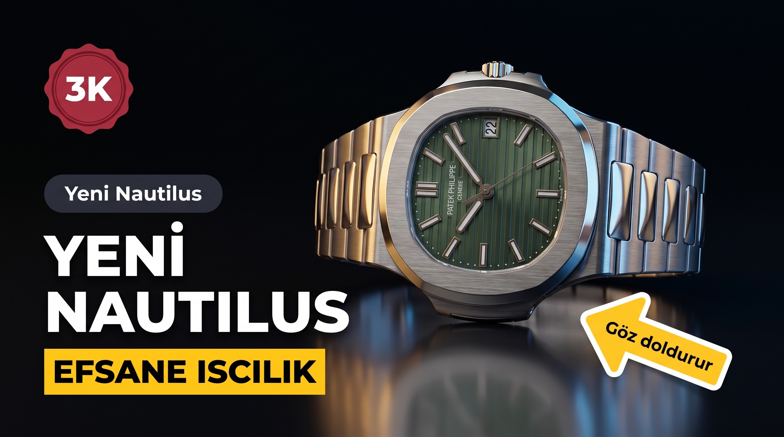 Patek Philippe Nautilus 3K Factory İncelemesi