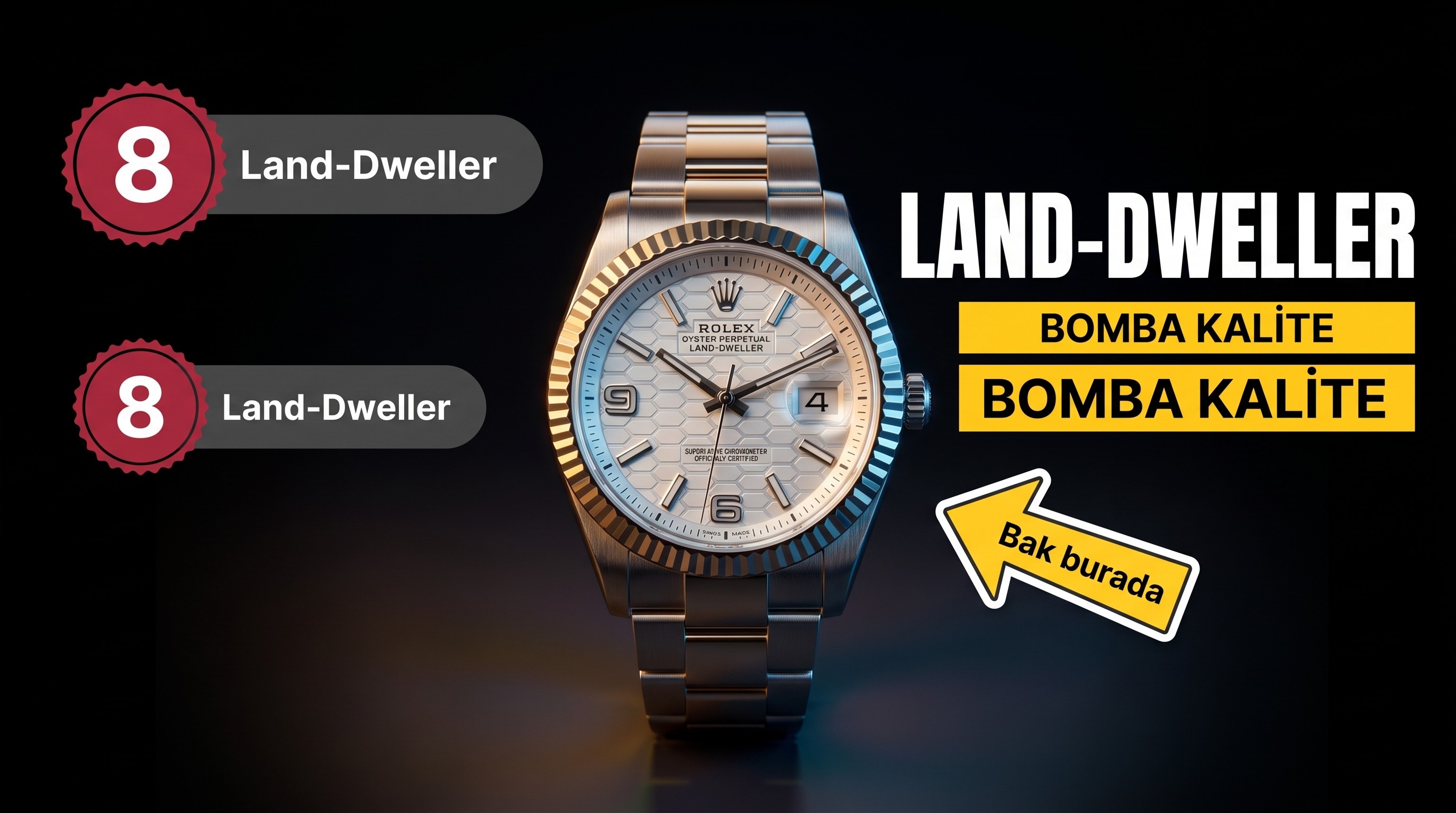 Rolex Replika Saat İncelemesi