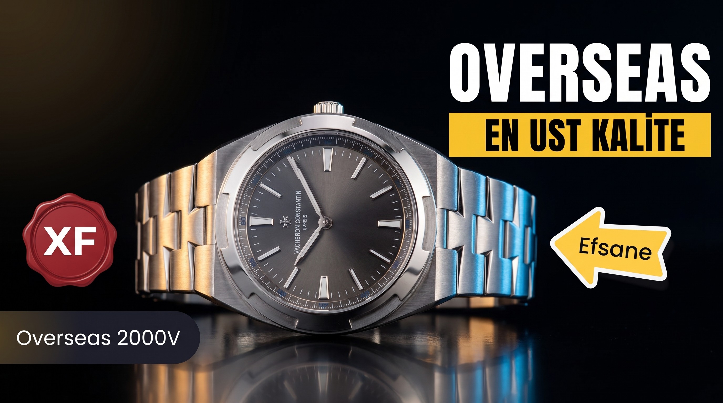 8.3 mm! XF Factory Vacheron Constantin Overseas Ultra-İnce 2000V incelemesi