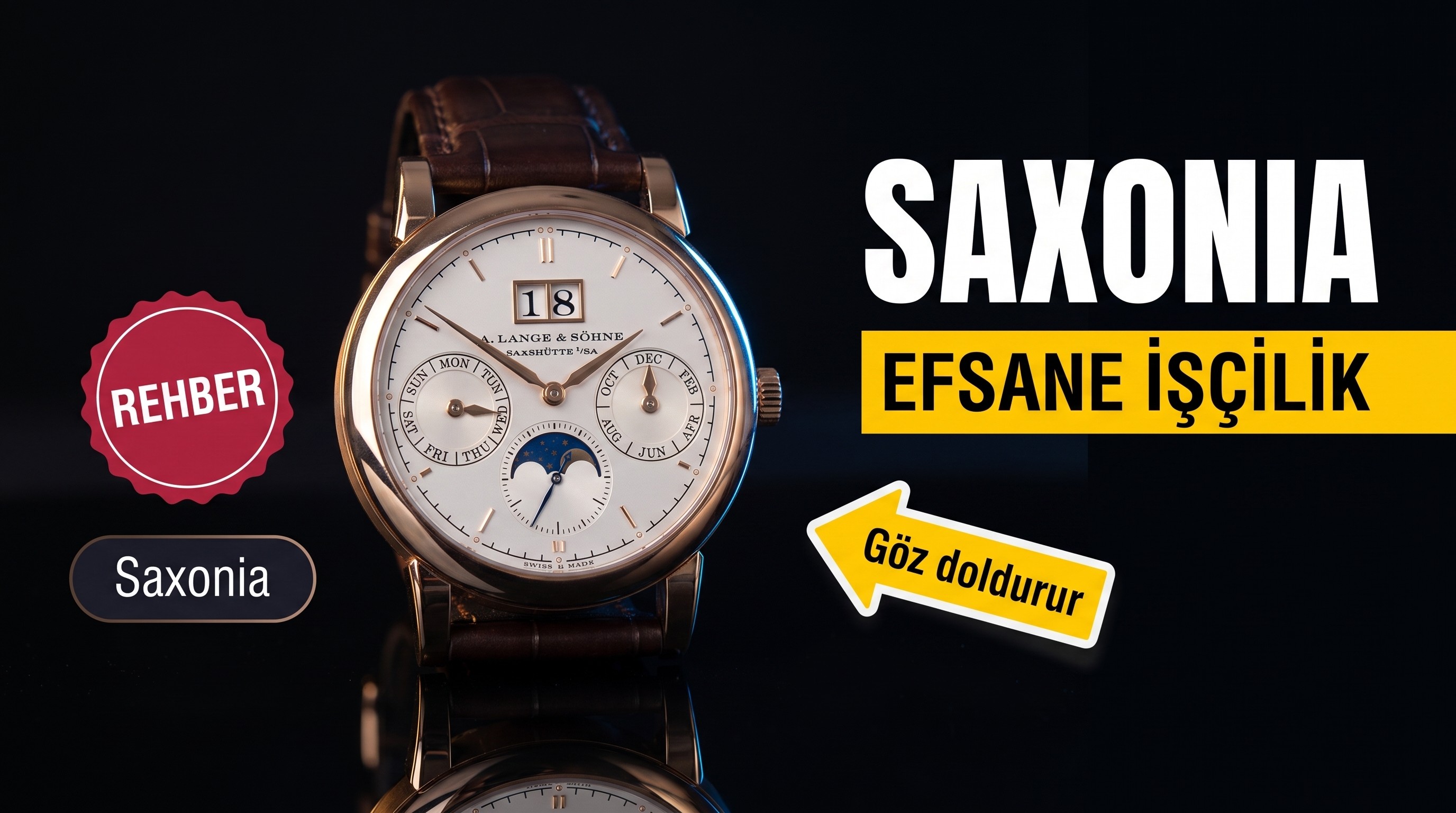 A Lange & Söhne Saxonia Annual Calender İncelemesi