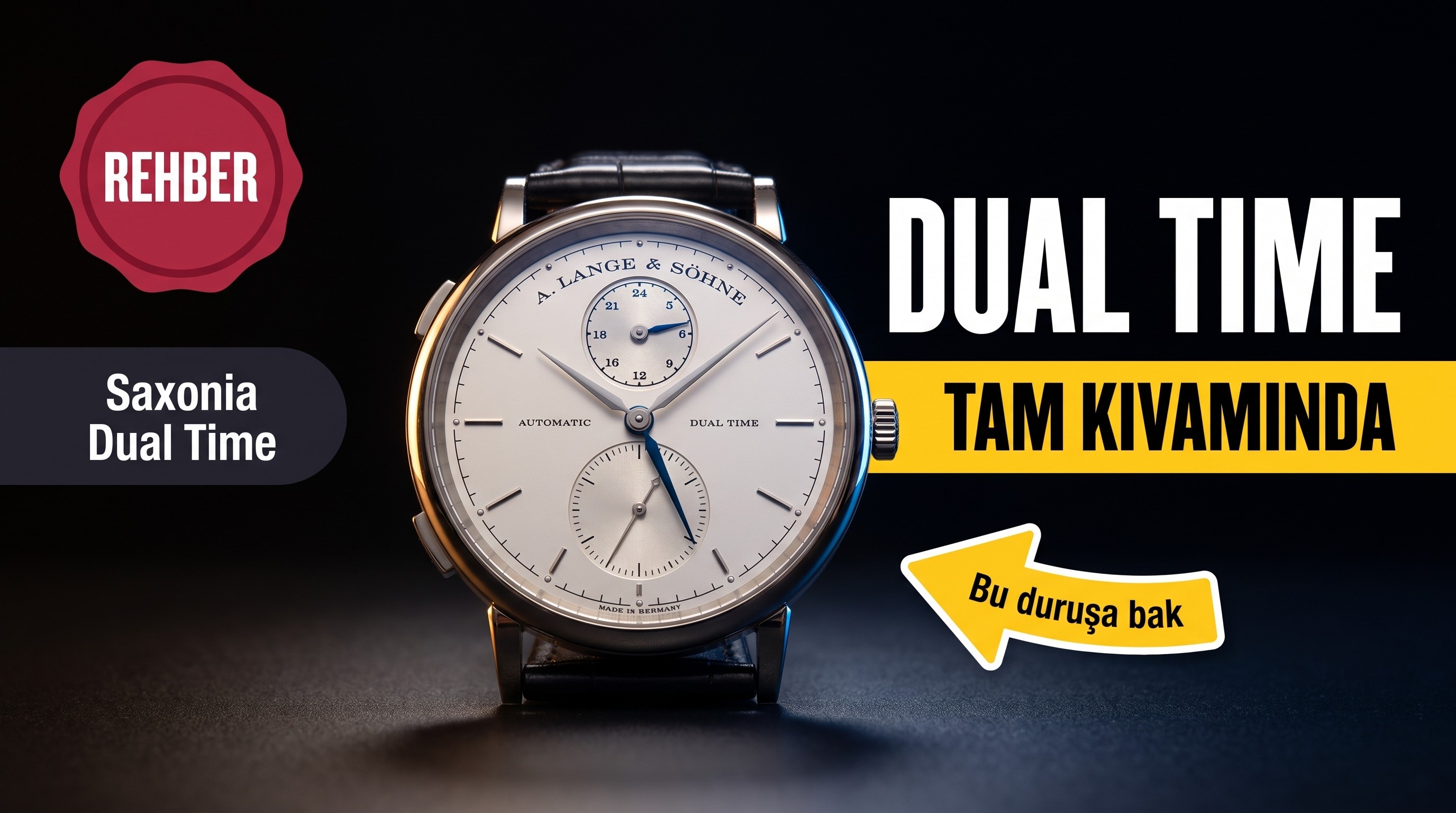 A. Lange & Söhne Saxonia Dual Time İncelemesi