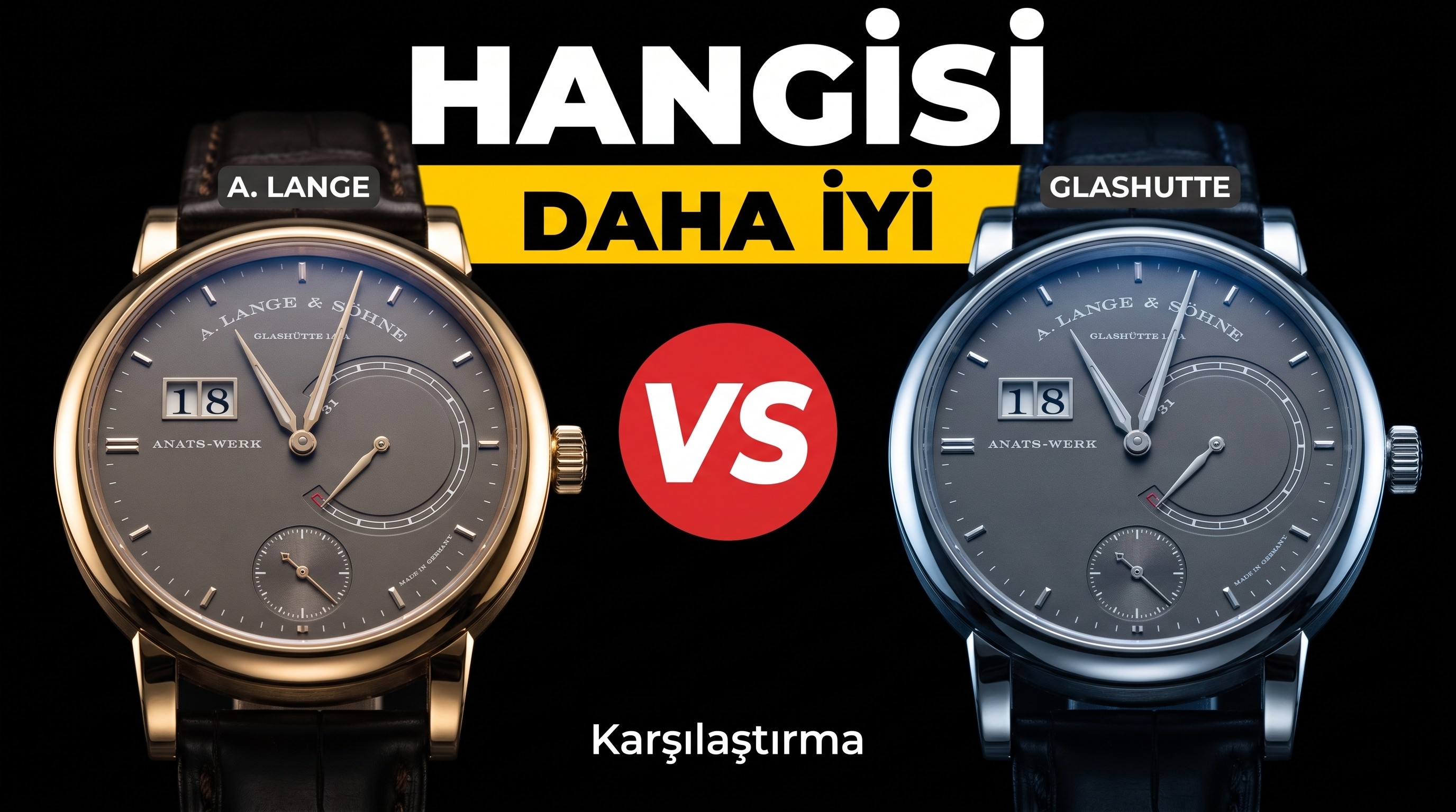 A Lange Sohne vs Glashutte Original Karşılaştırması