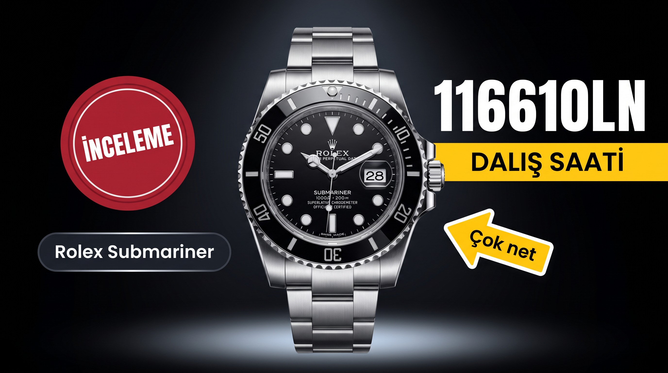 Rolex Submariner 116610LN İncelemesi