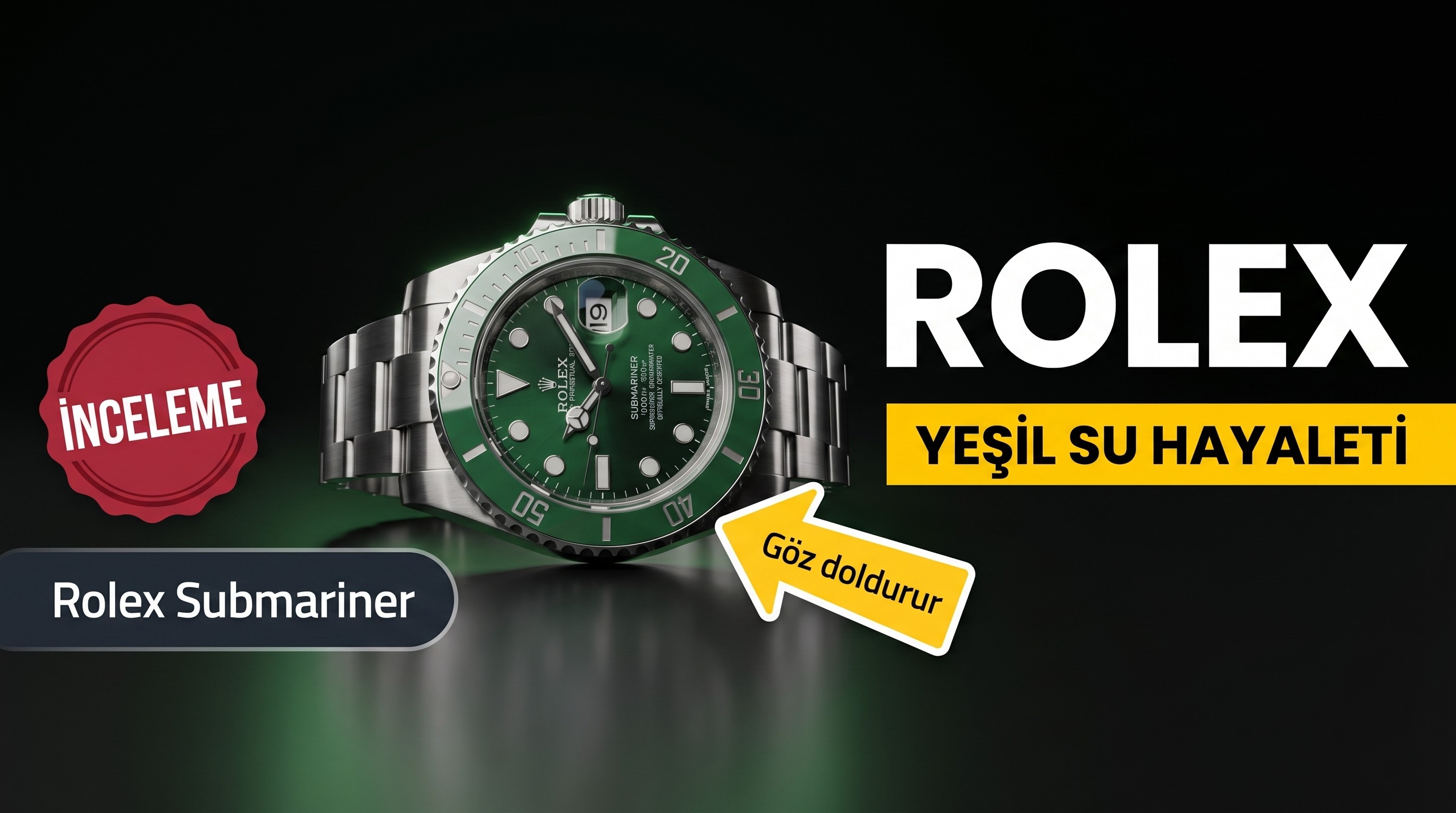Rolex Submariner Replika Saat İncelemesi