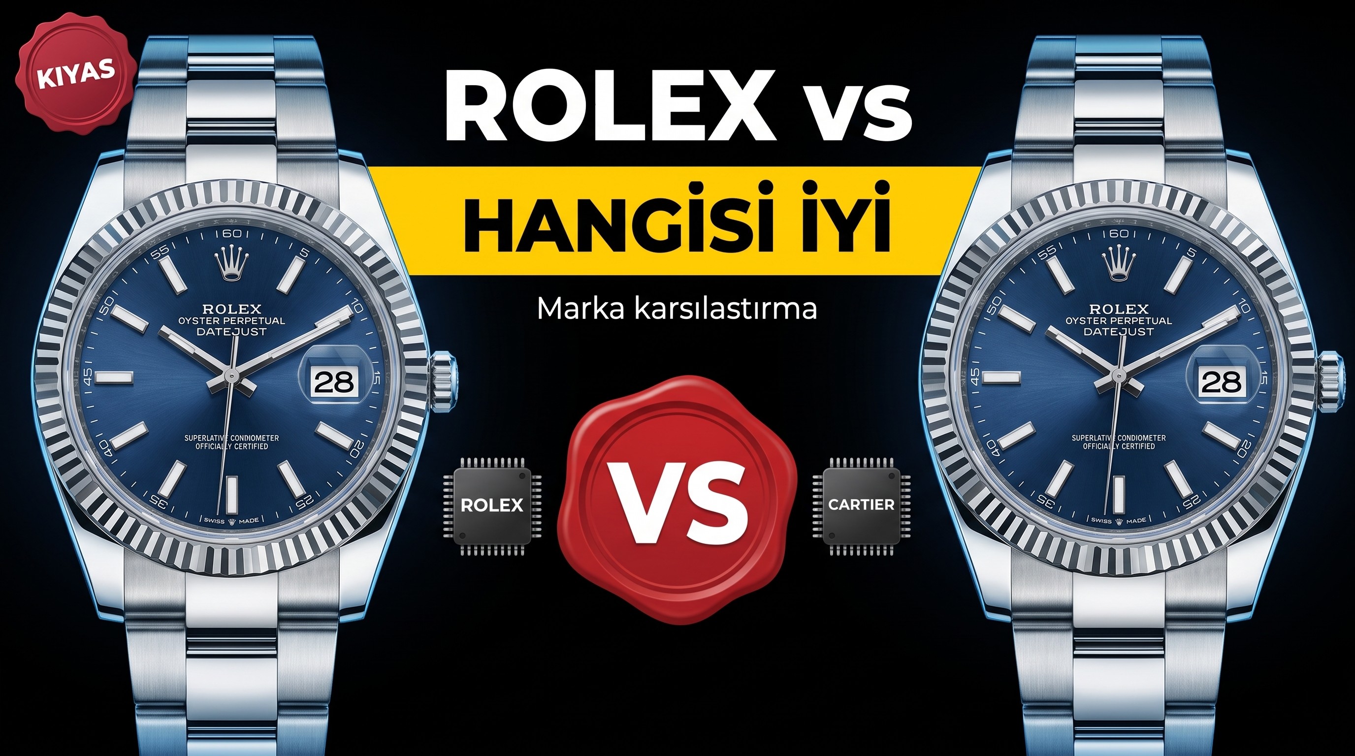 Rolex vs Cartier Karşılaştırması