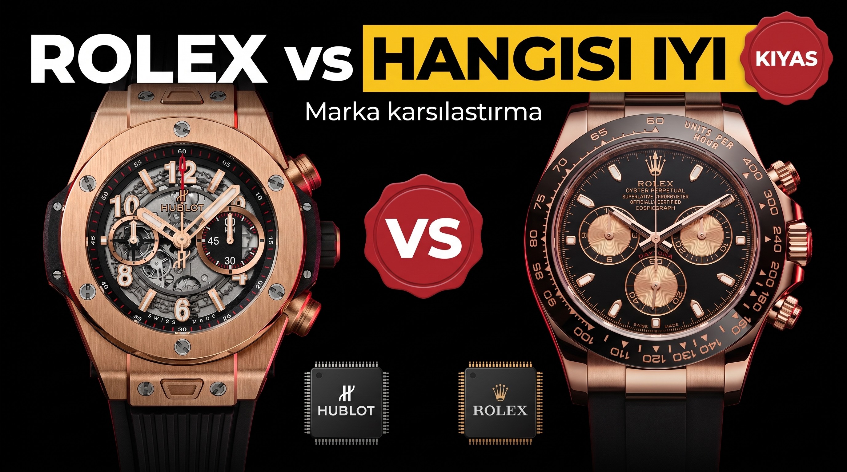 Rolex vs Hublot Karşılaştırması