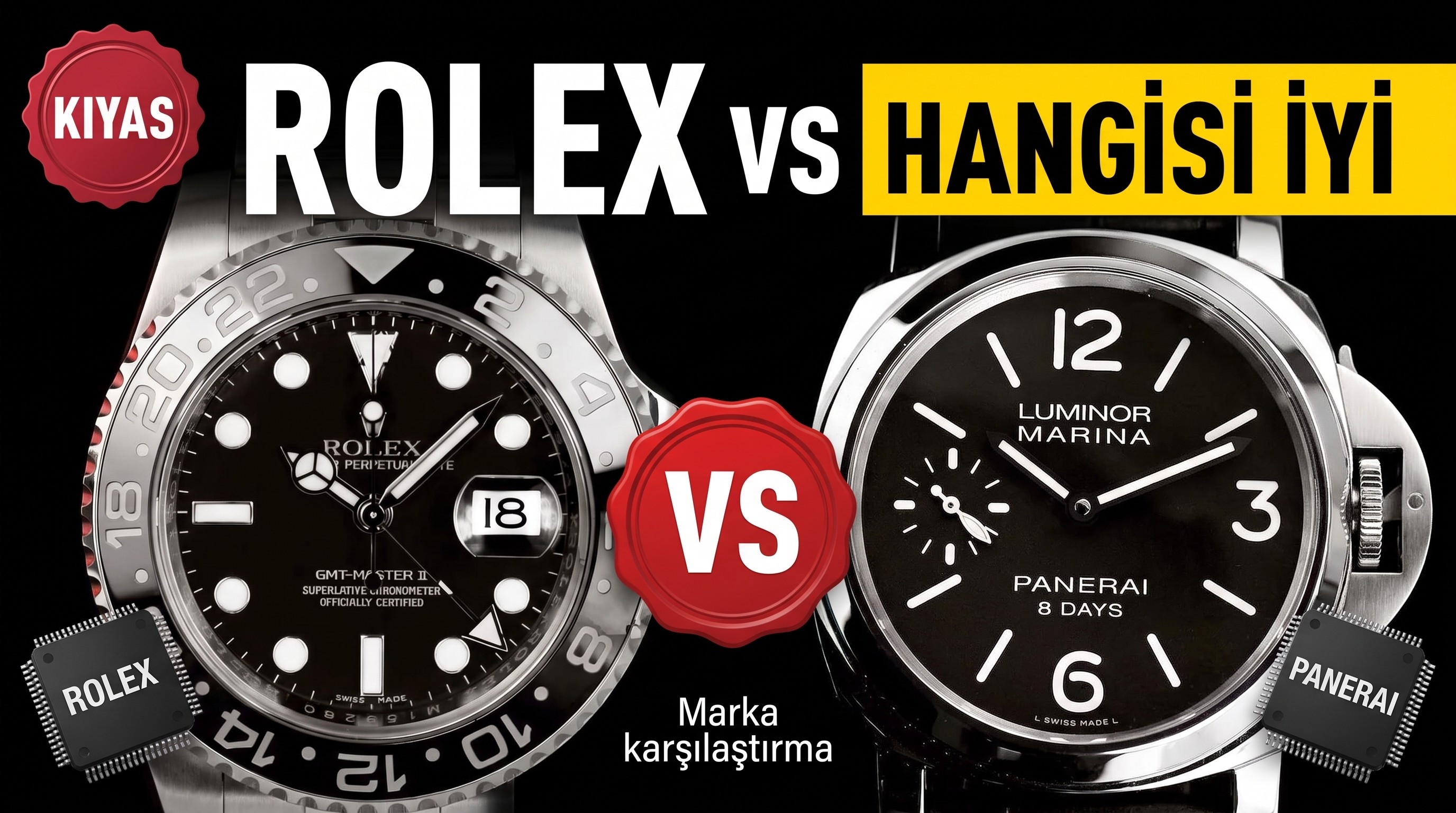 Rolex vs Panerai Karşılaştırması