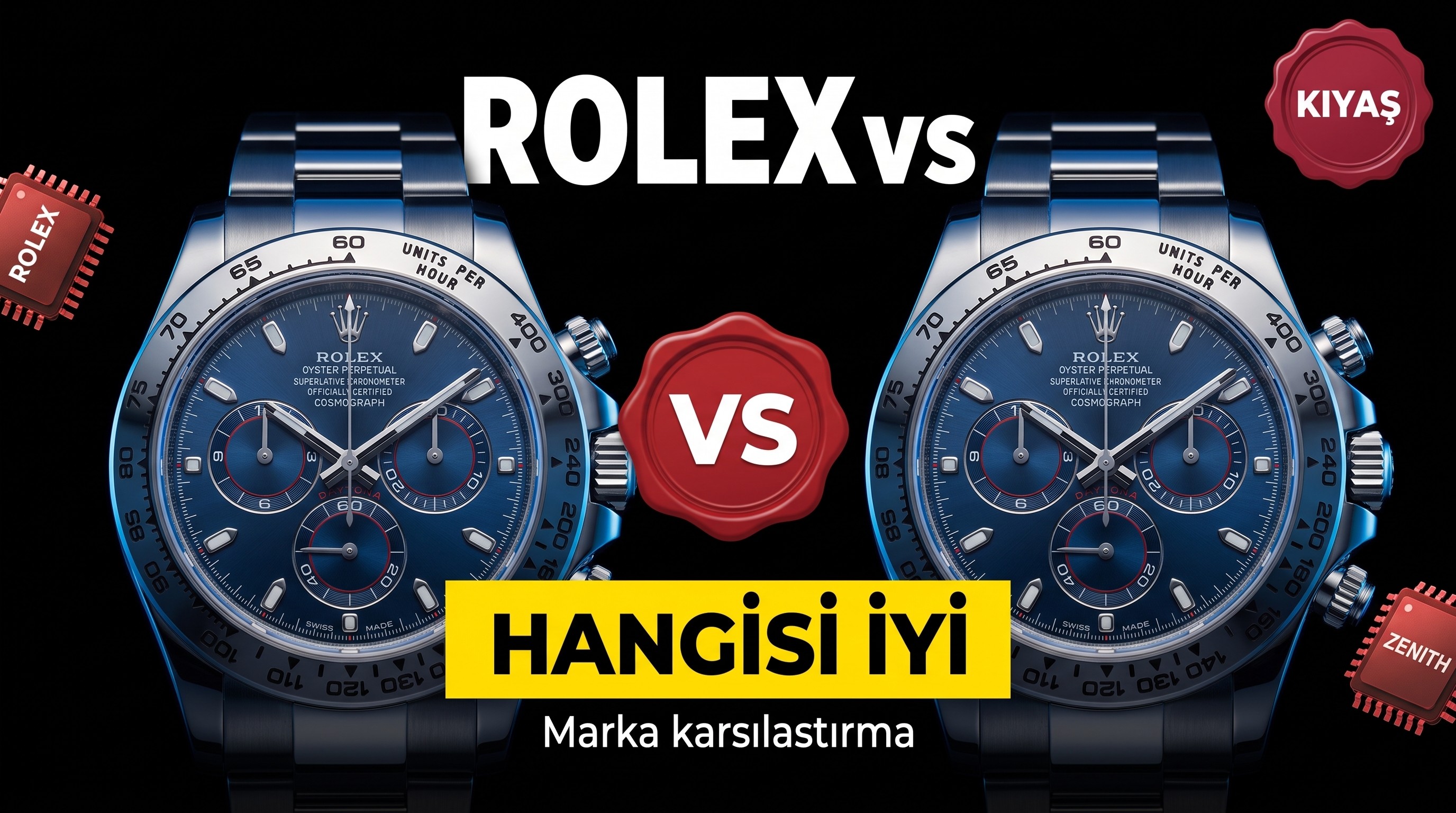 Rolex vs Zenith Karşılaştırması