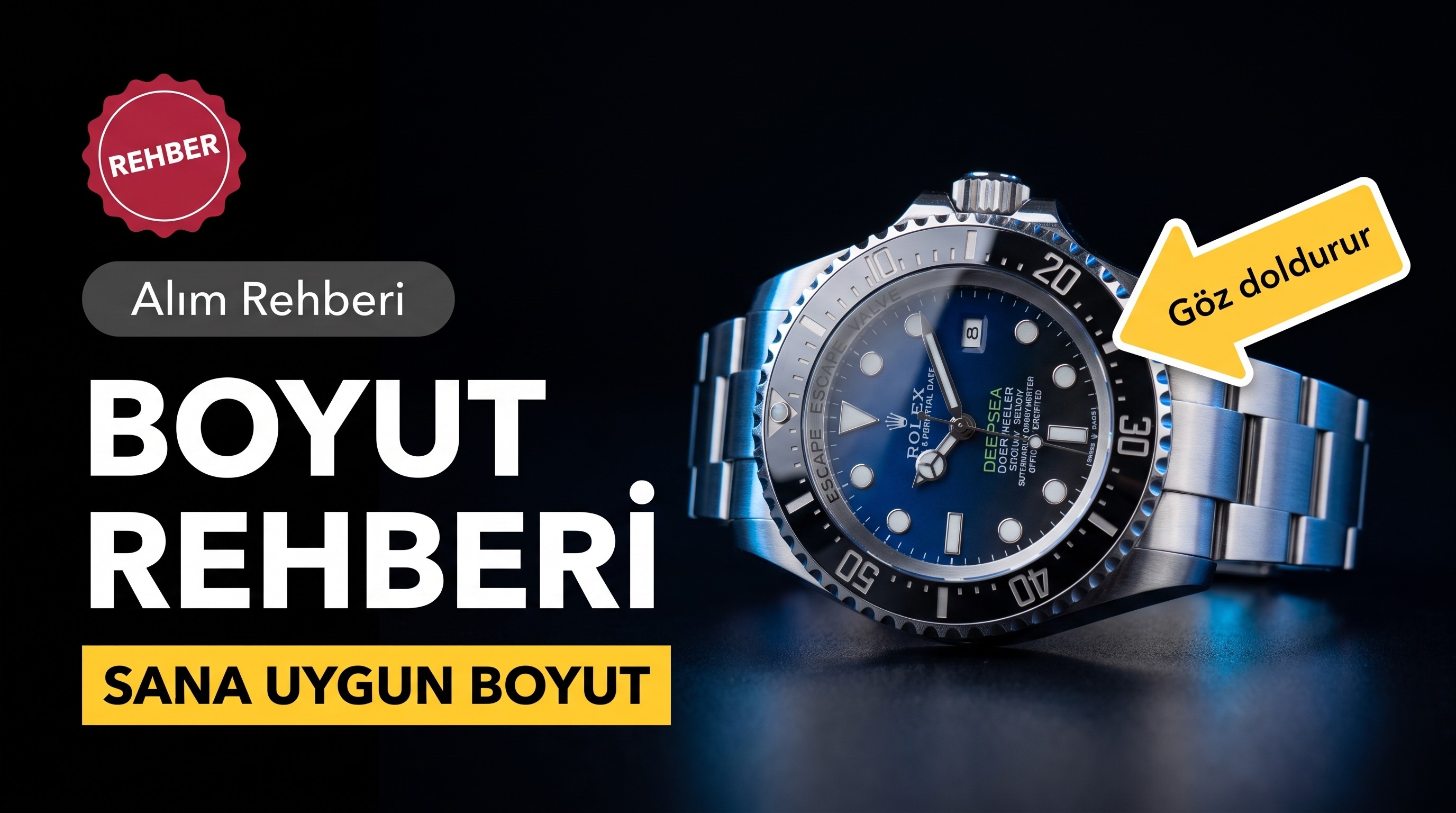 Saat Boyutu Rehberi: Hangi Boyut Saat Size En Uygun?
