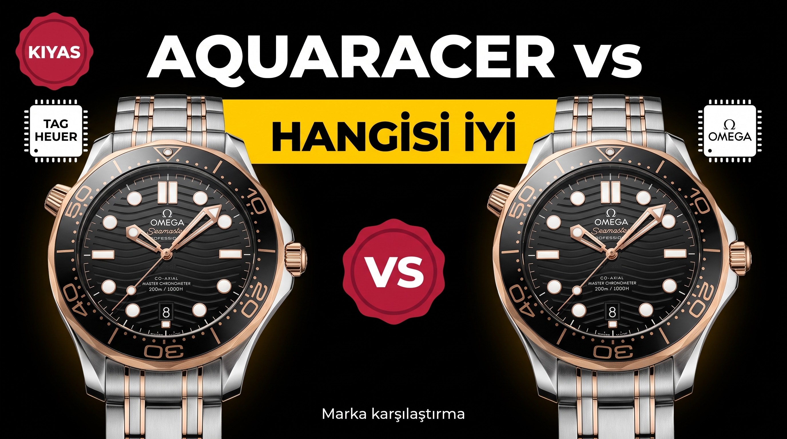 Tag Heuer Aquaracer vs Omega Seamaster Karşılaşt...
