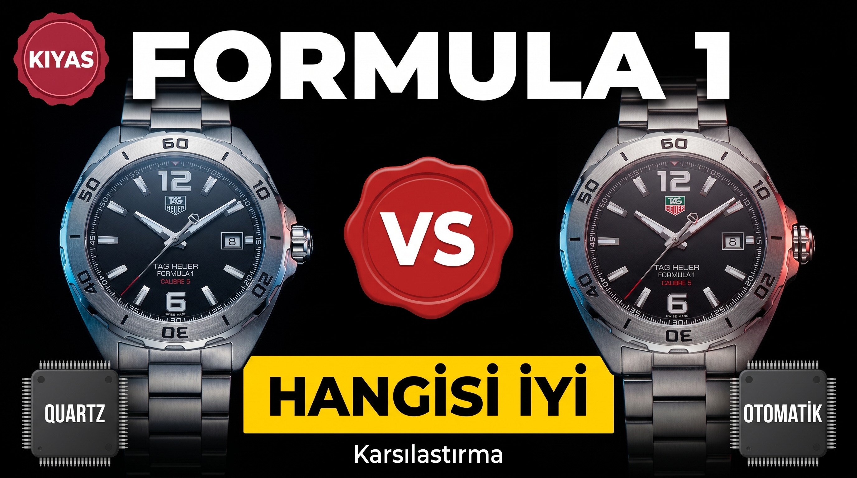 Tag Heuer Formula 1 Quartz vs Otomatik Karşılaşt...