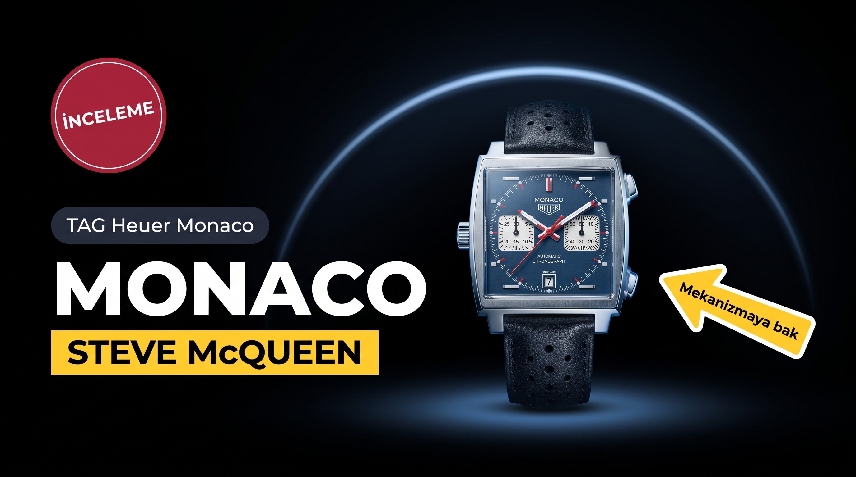 TAG Heuer Monaco Replika Saat İncelemesi