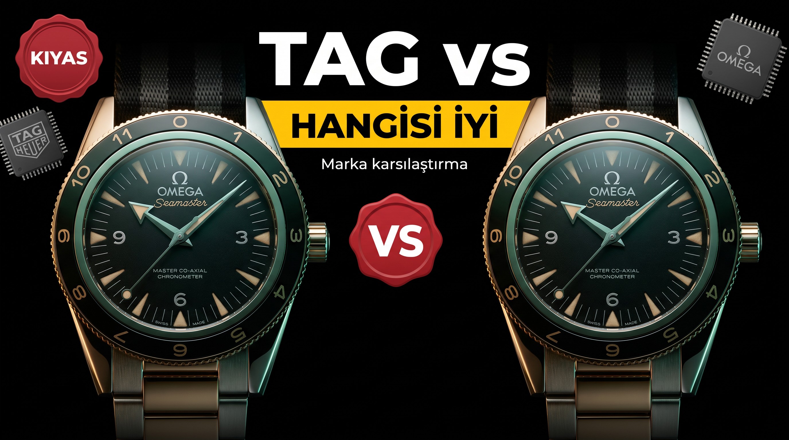 Tag Heuer vs Omega Saatleri Karşılaştırması